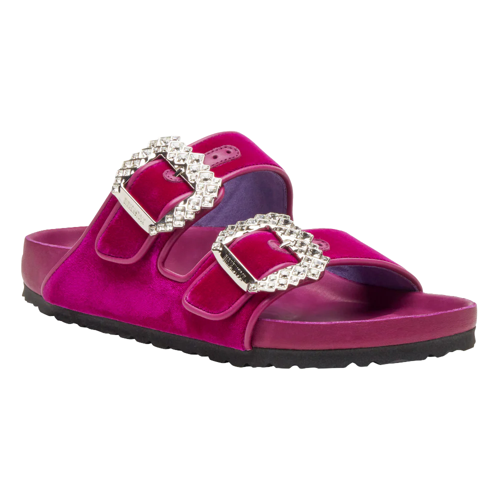 Arizona Crystal Buckle Velvet