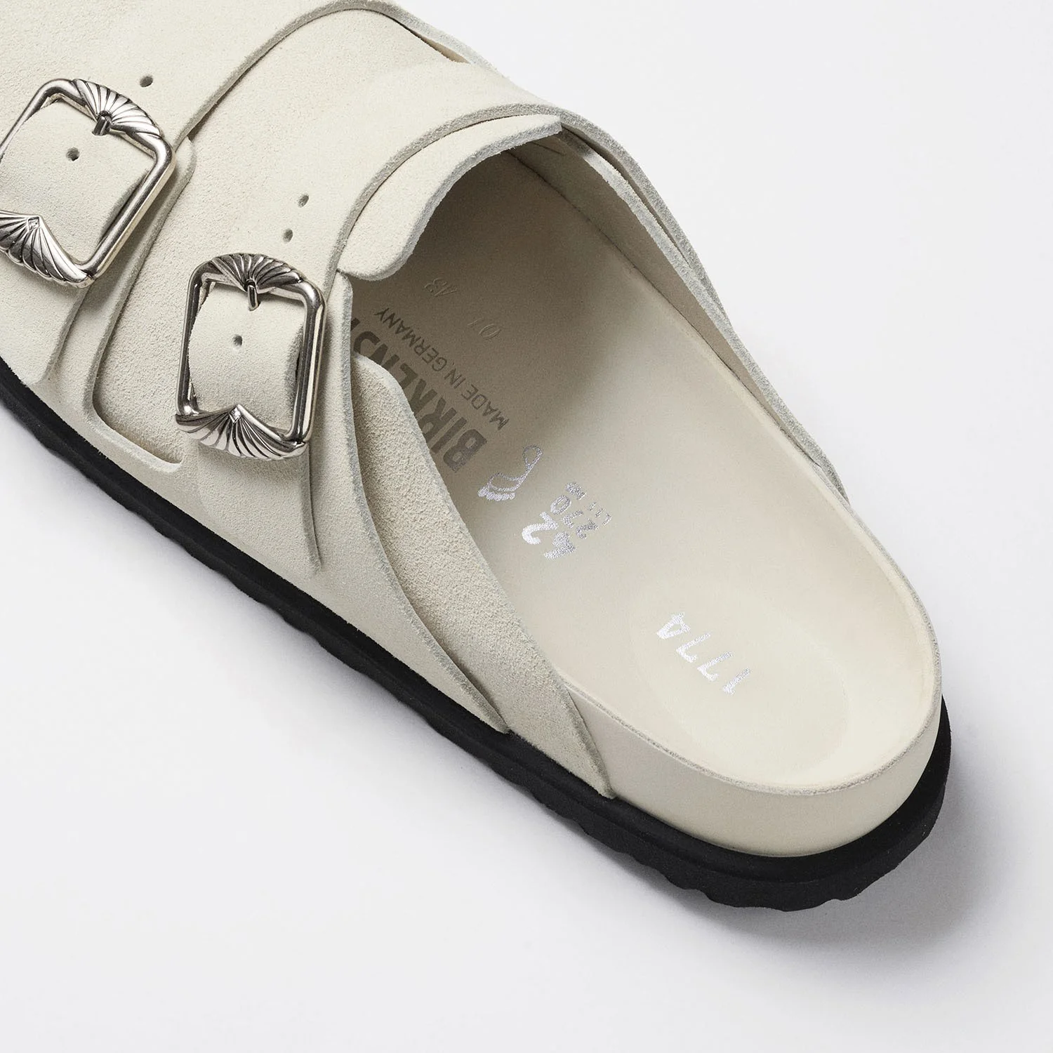 1774 222 West Suede Suede Leather Cream - Image 5