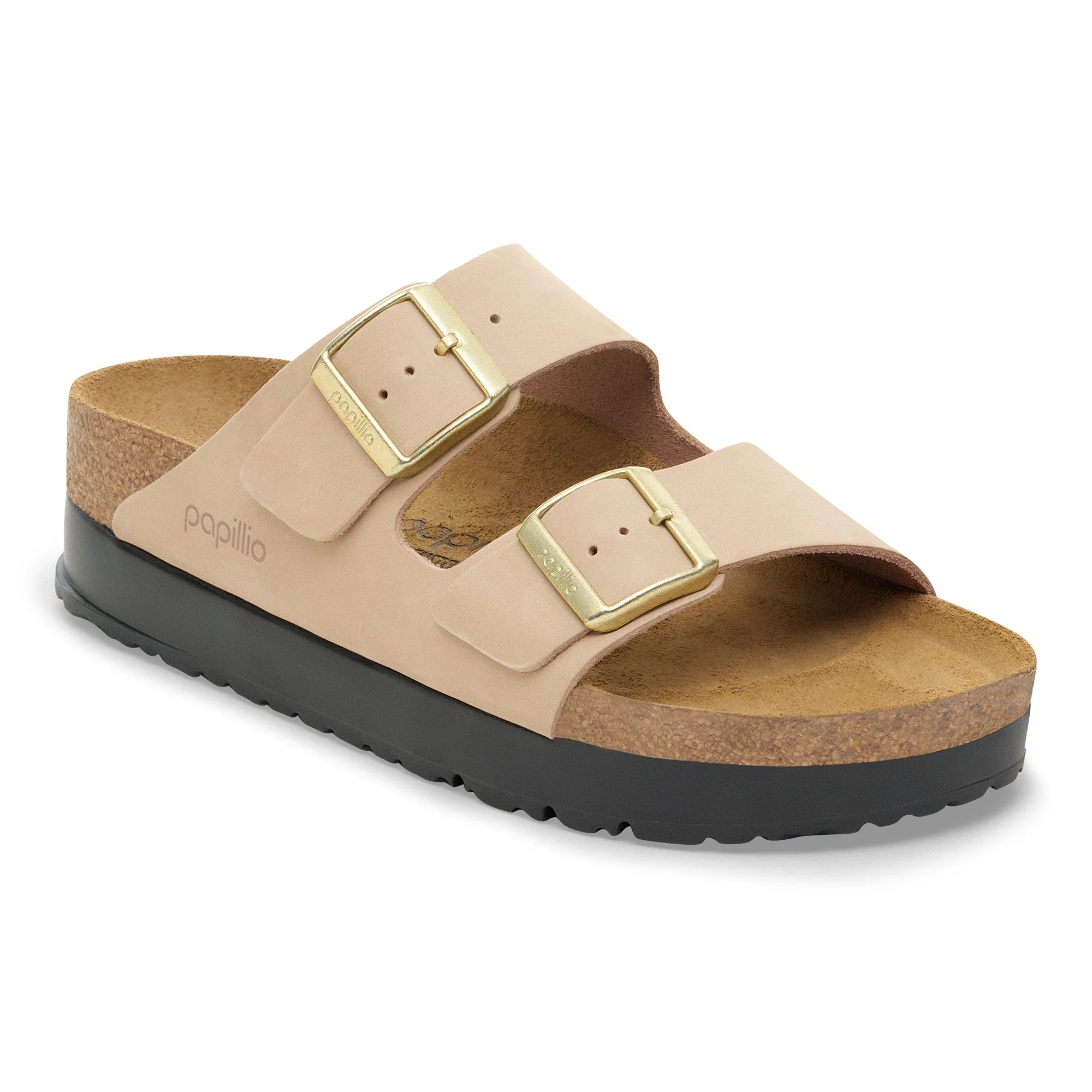 Arizona PAP Flex Platform Nubuk Leather Sandcastle