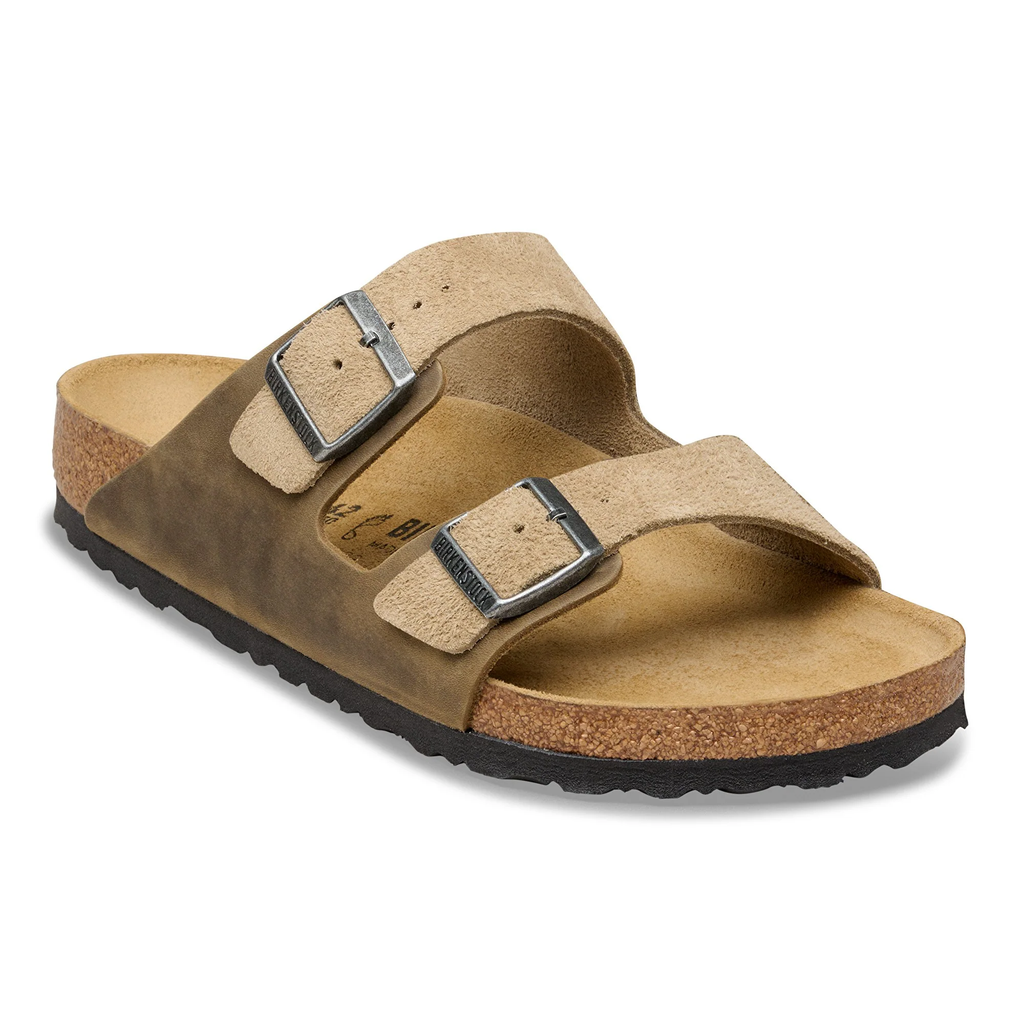 Arizona BS Mixed Leather Faded Khaki
