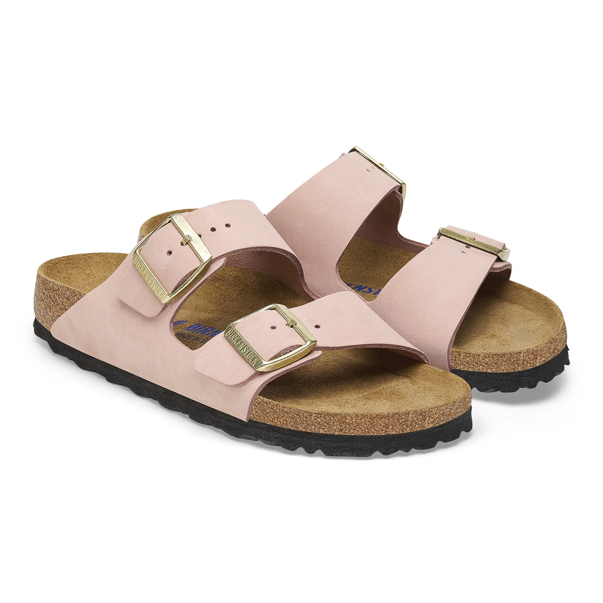 Arizona Soft Footbed Nubuk Leather Soft Pink - Image 6