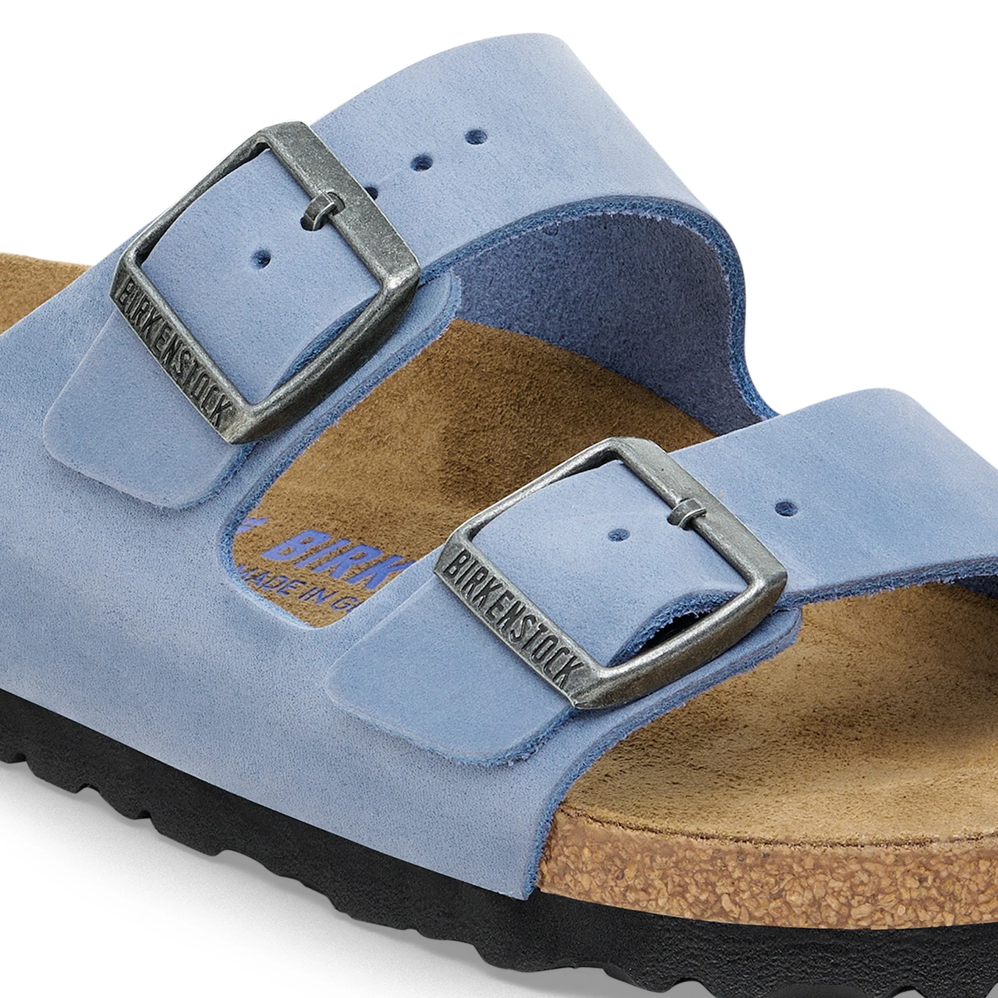 Arizona Soft Footbed Natural Leather Oiled Elemental Blue - Image 9
