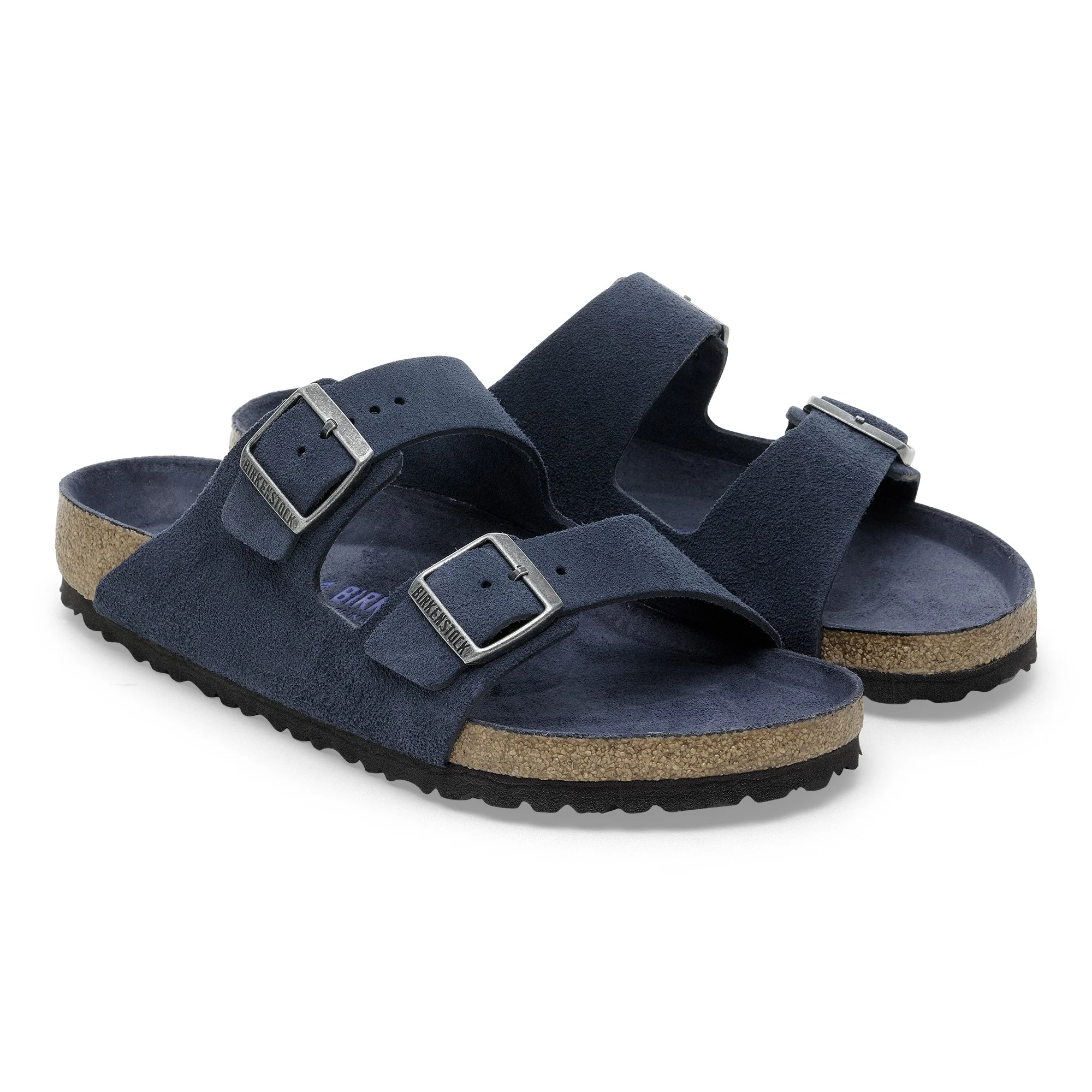Arizona Soft Footbed Suede Leather New Navy Tonal - Image 5