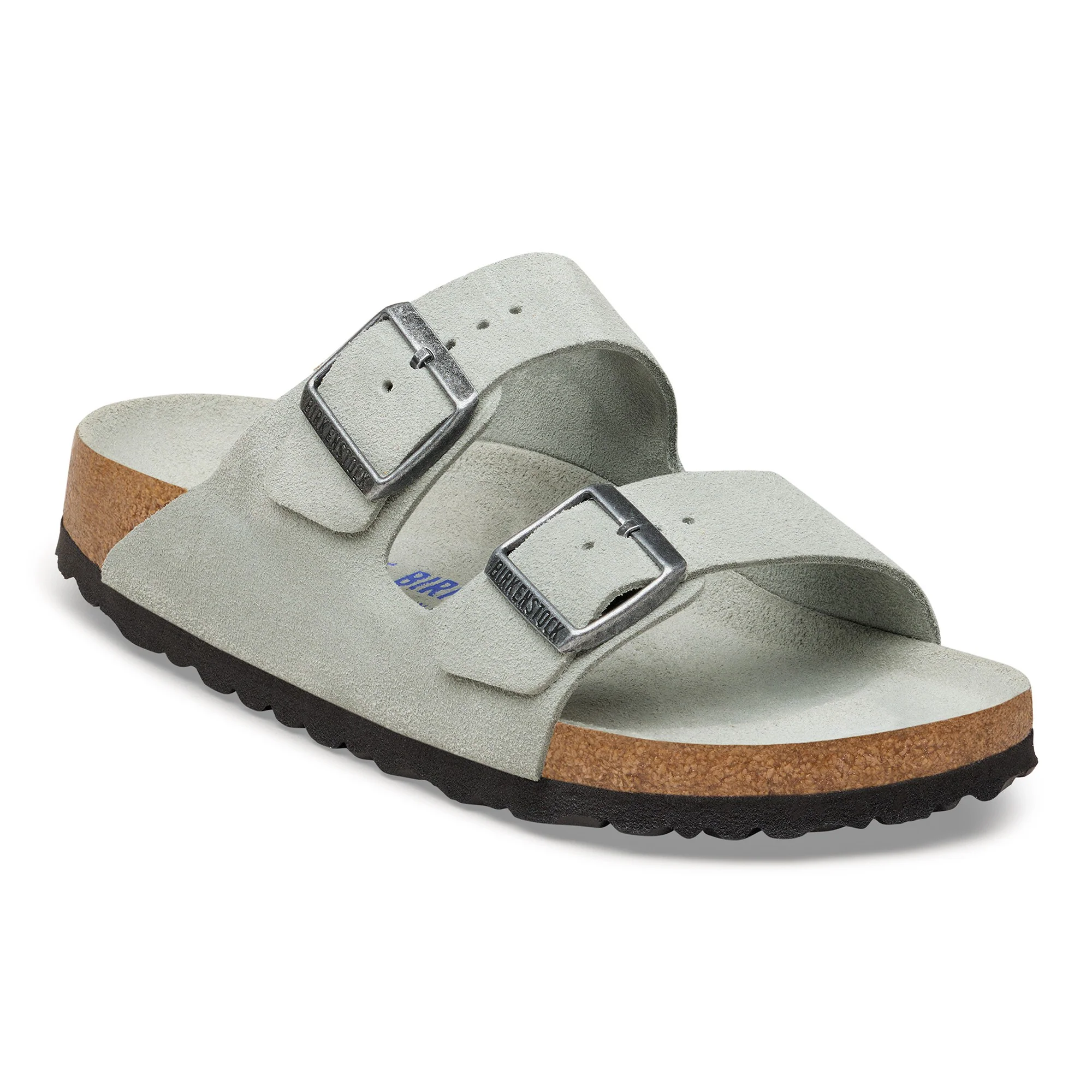 Arizona Soft Footbed Suede Leather Pure Sage Tonal FB