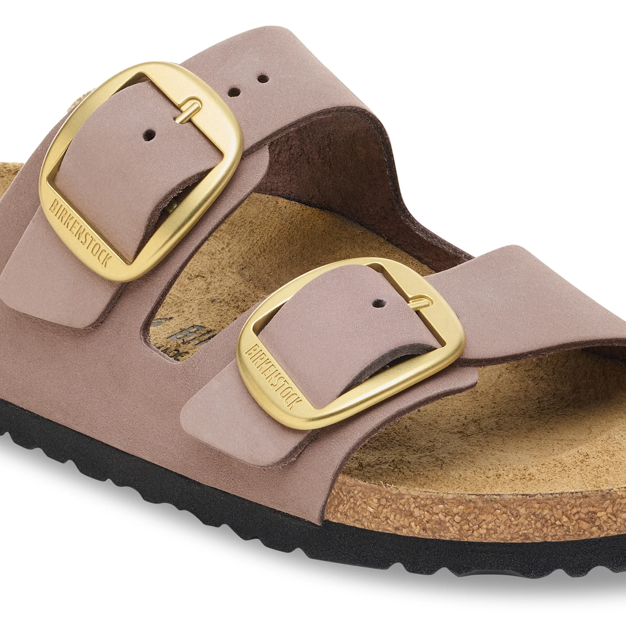 Arizona Big Buckle Nubuk Leather Faded Purple - Image 5
