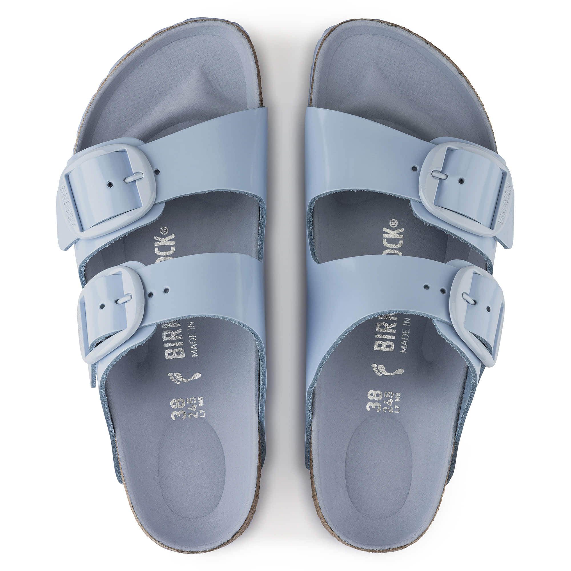 Arizona Big Buckle Natural Leather Patent - Image 3