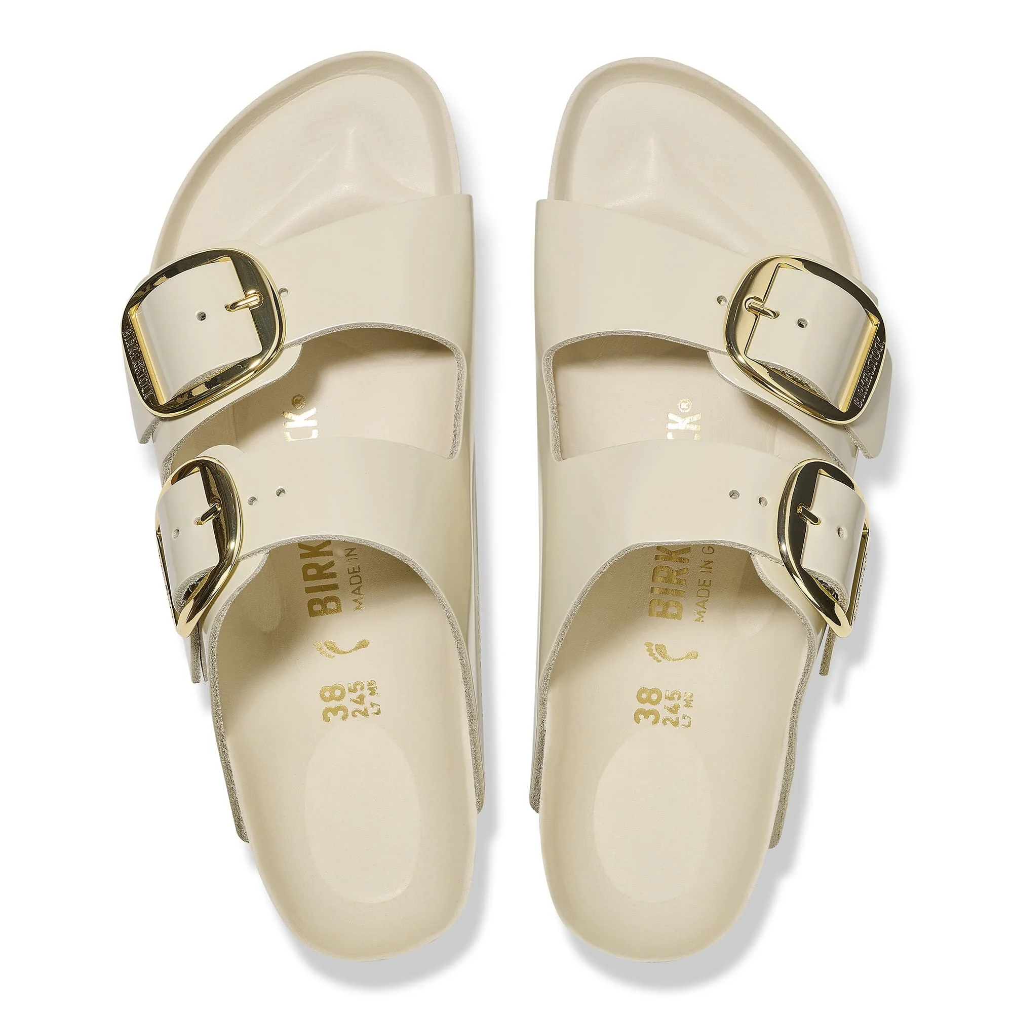 Arizona Big Buckle Natural Leather Patent - Image 3
