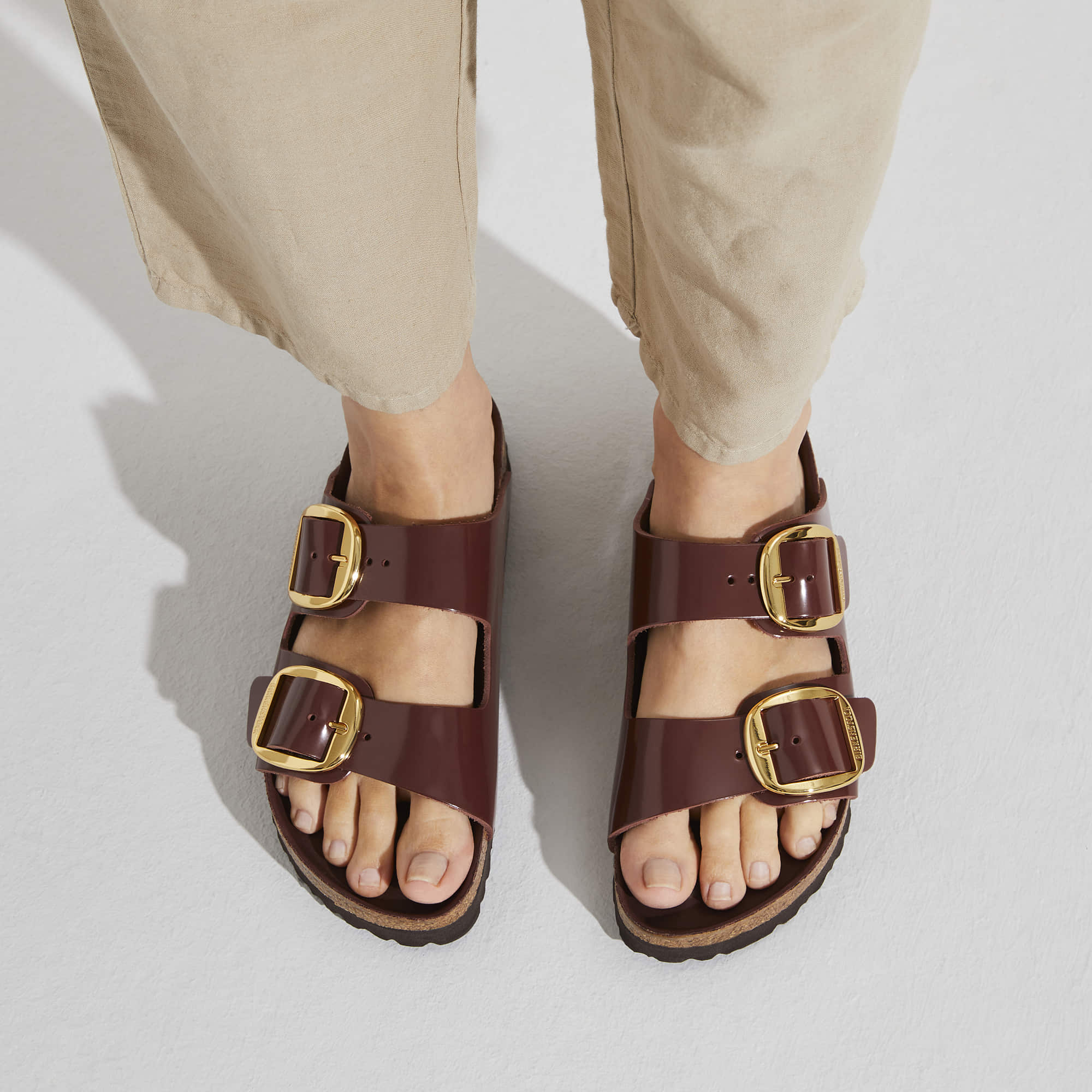 Arizona Big Buckle Natural Leather Patent - Image 8