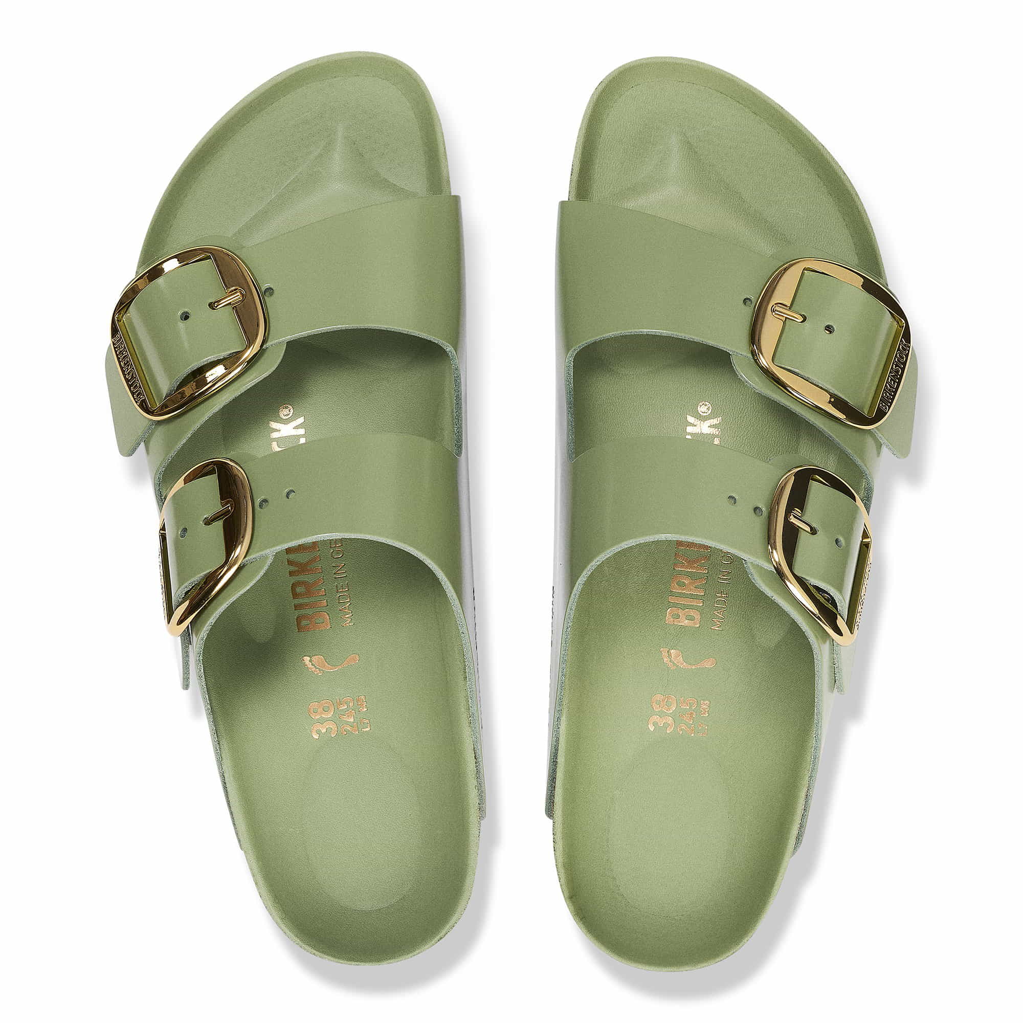Arizona Big Buckle Natural Leather Patent - Image 3