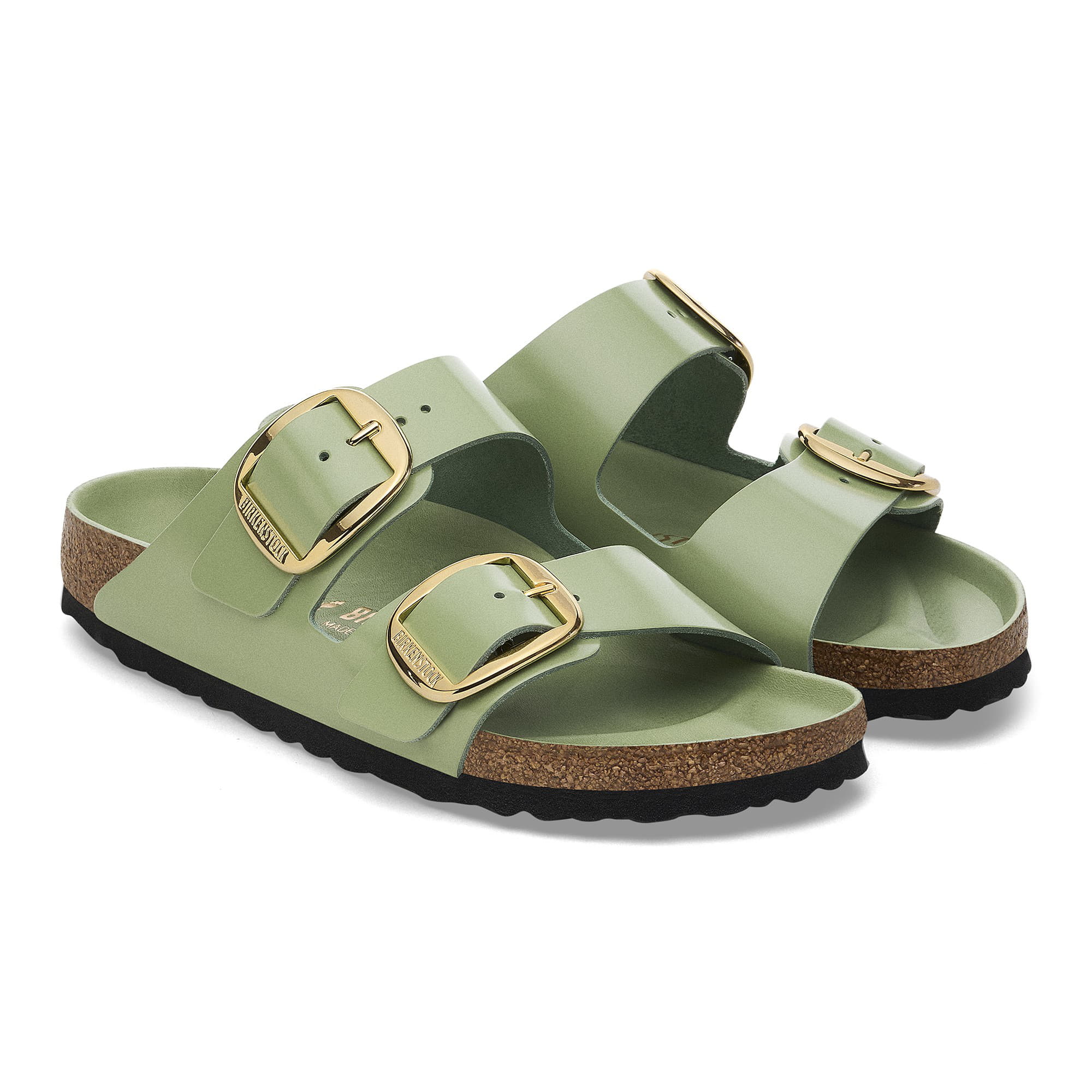 Arizona Big Buckle Natural Leather Patent - Image 4