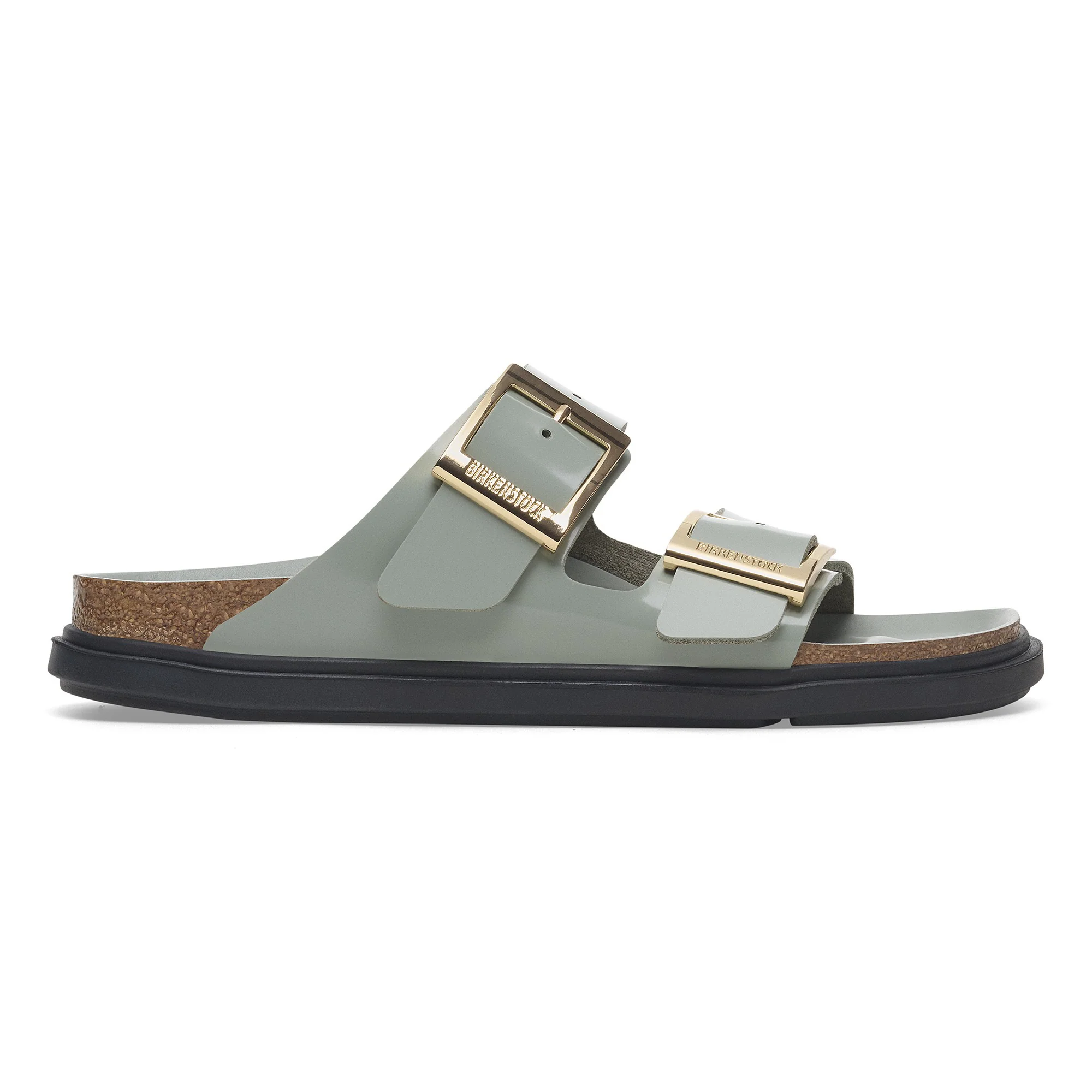 Arizona Droplet Buckle Natural Leather Patent - Image 4