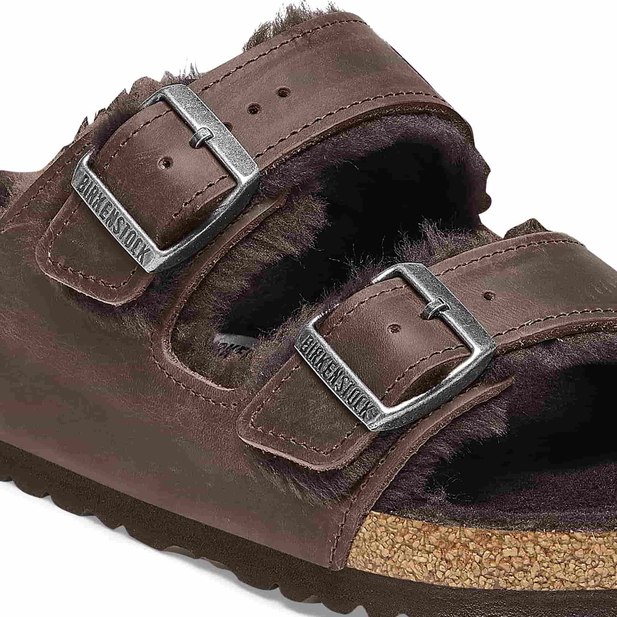Arizona Shearling Embossed Oiled Leather - Image 6
