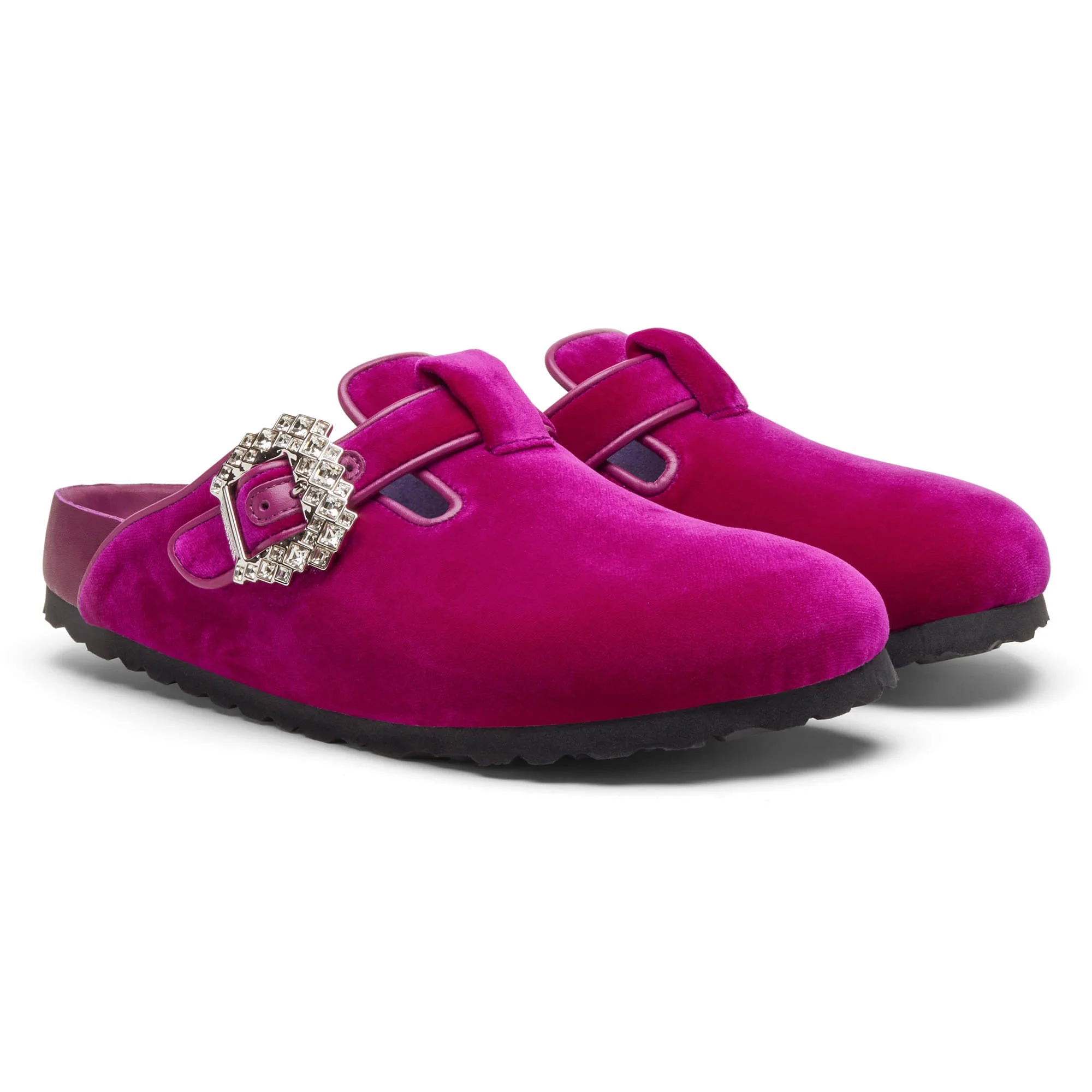 Boston Crystal Buckle Velvet - Image 3
