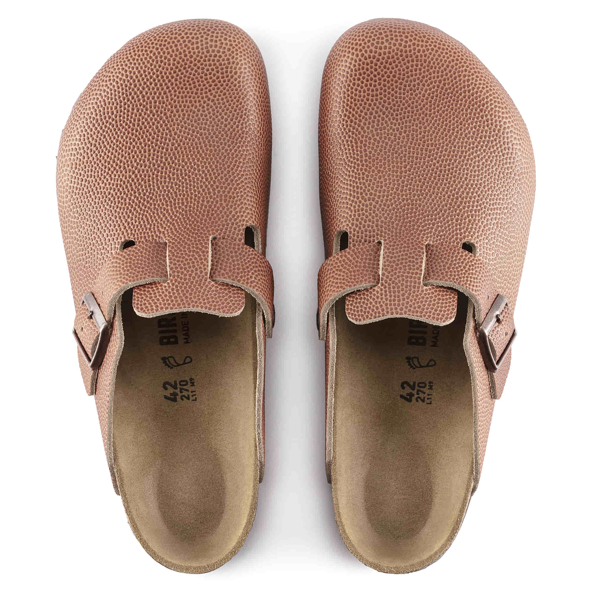 Boston Embossed Natural Leather - Image 3