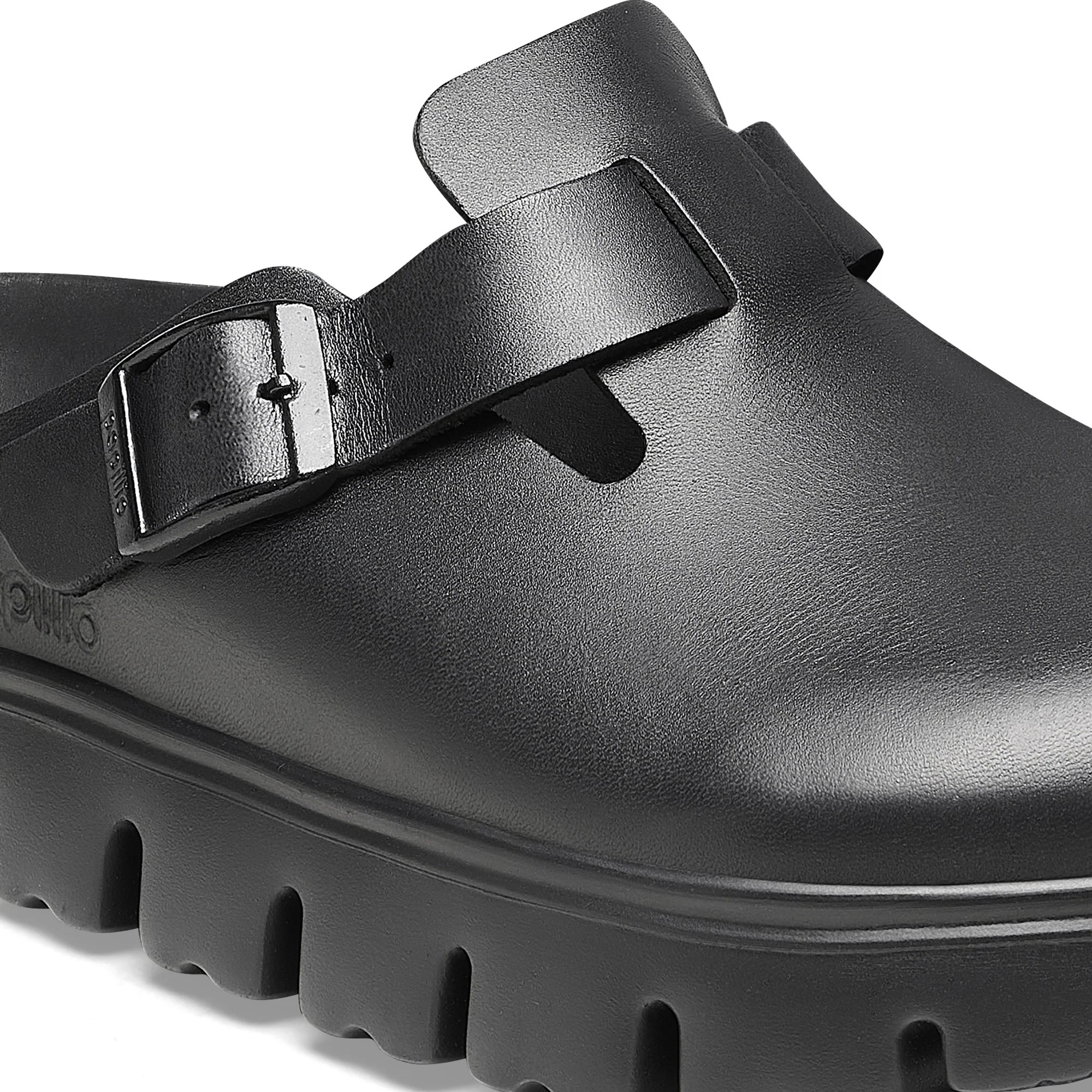 Boston Chunky Natural Leather Black - Image 4