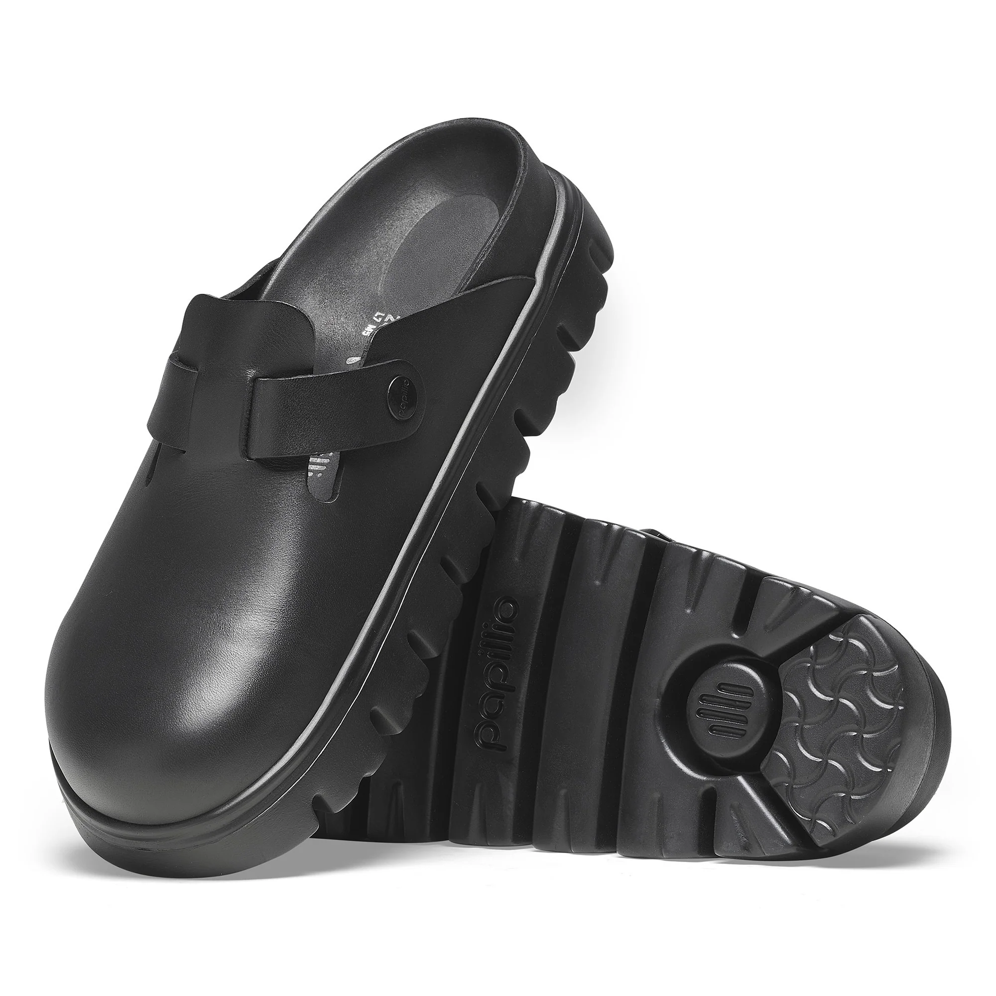 Boston Chunky Natural Leather Black - Image 5