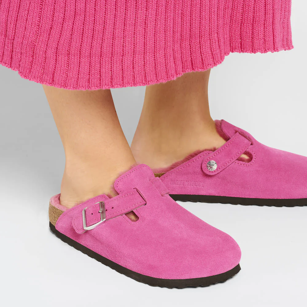 Boston Shearling Suede Leather Shearling - Image 7
