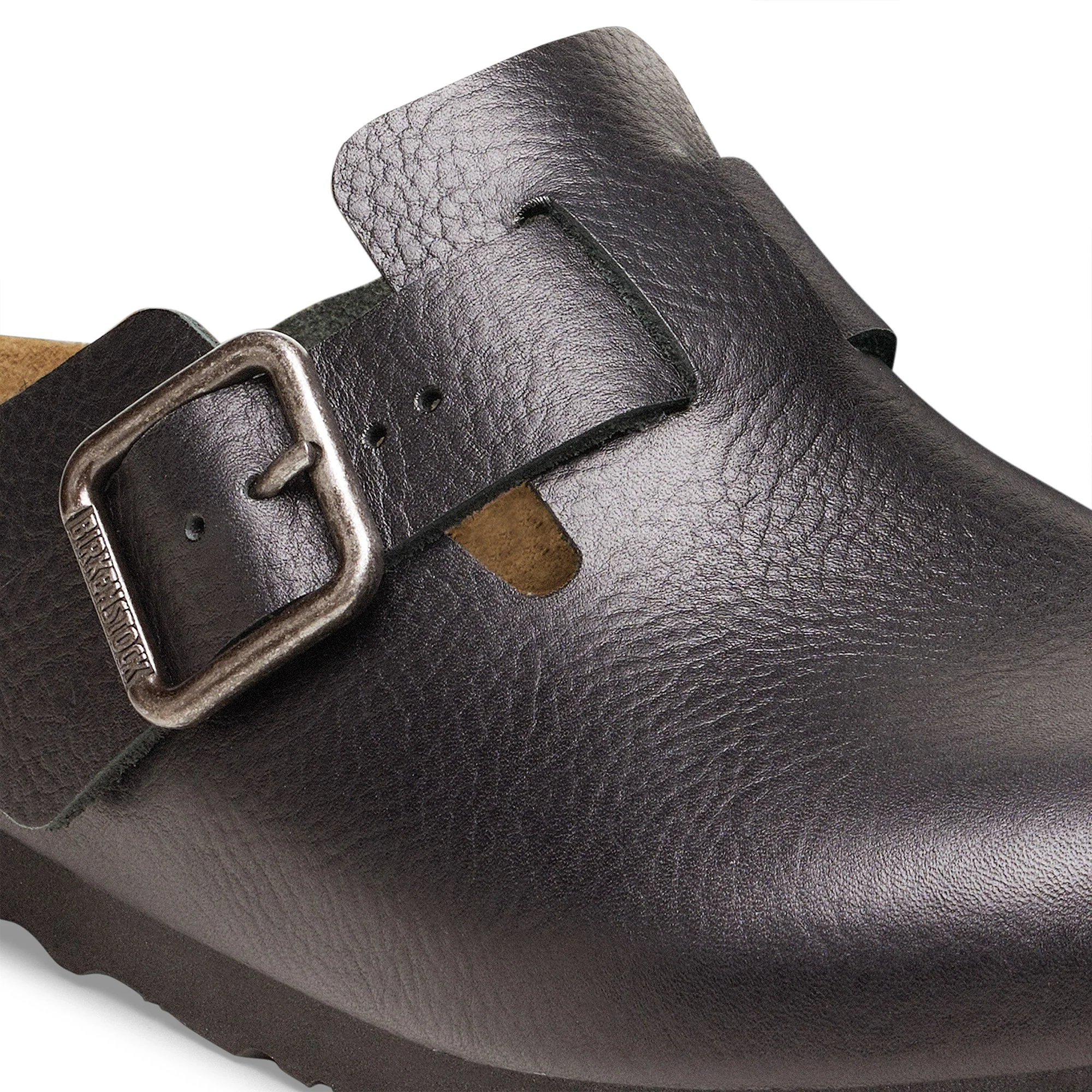 Boston WB Natural Leather Vintage Wood Black - Image 6