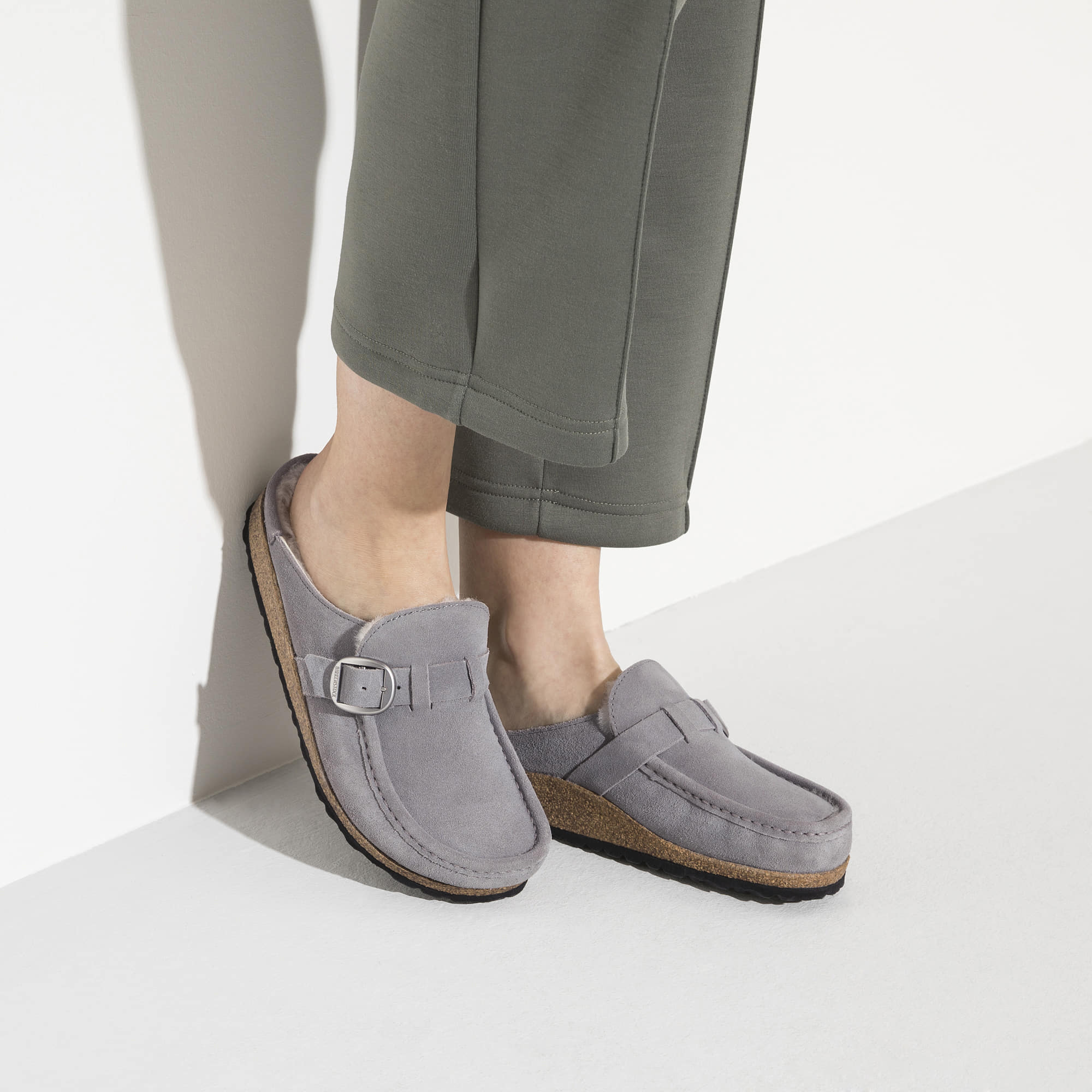 Buckley Shearling Suede Leather - Image 8