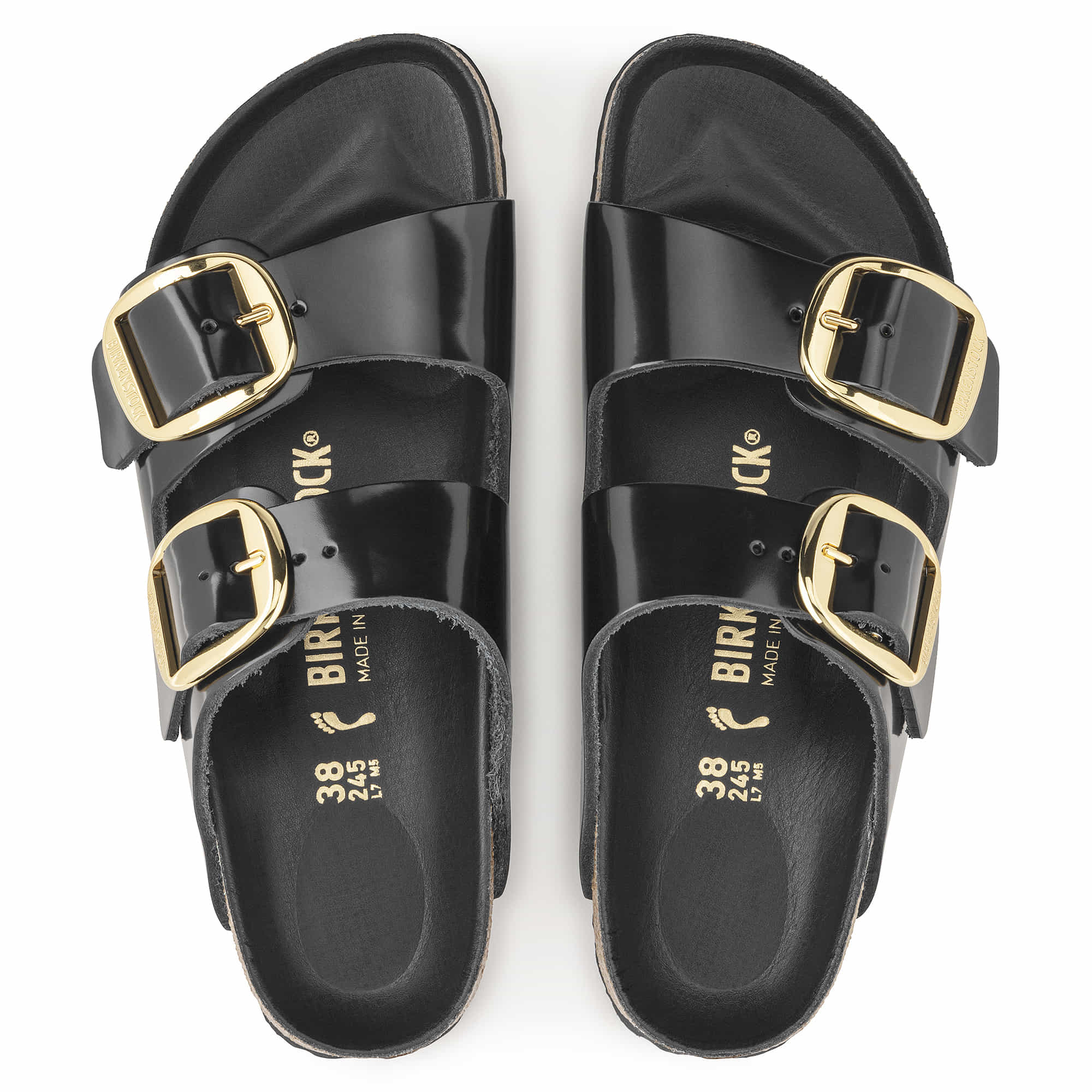 Arizona Big Buckle Natural Leather Patent - Image 3