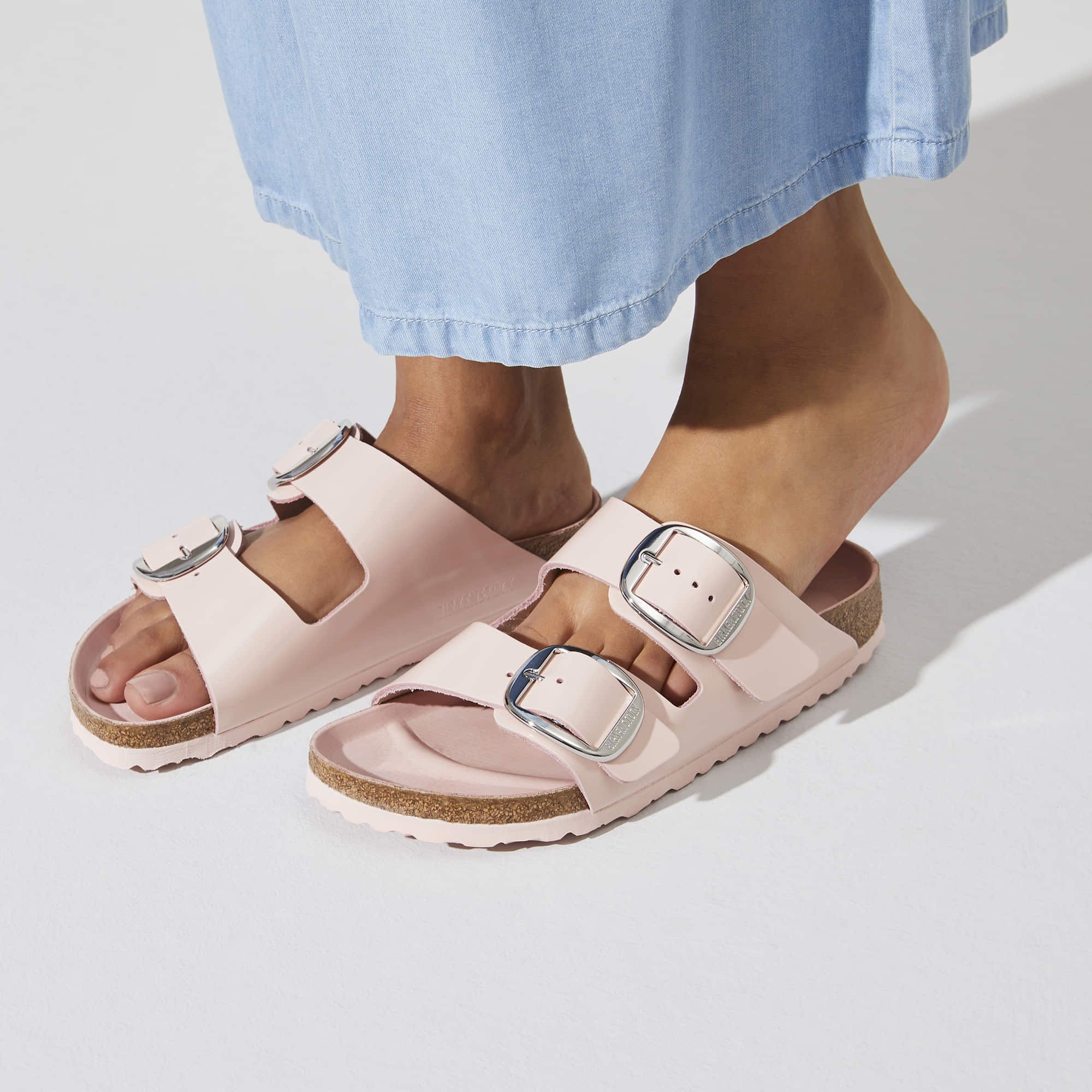 Arizona Big Buckle Natural Leather Patent - Image 9