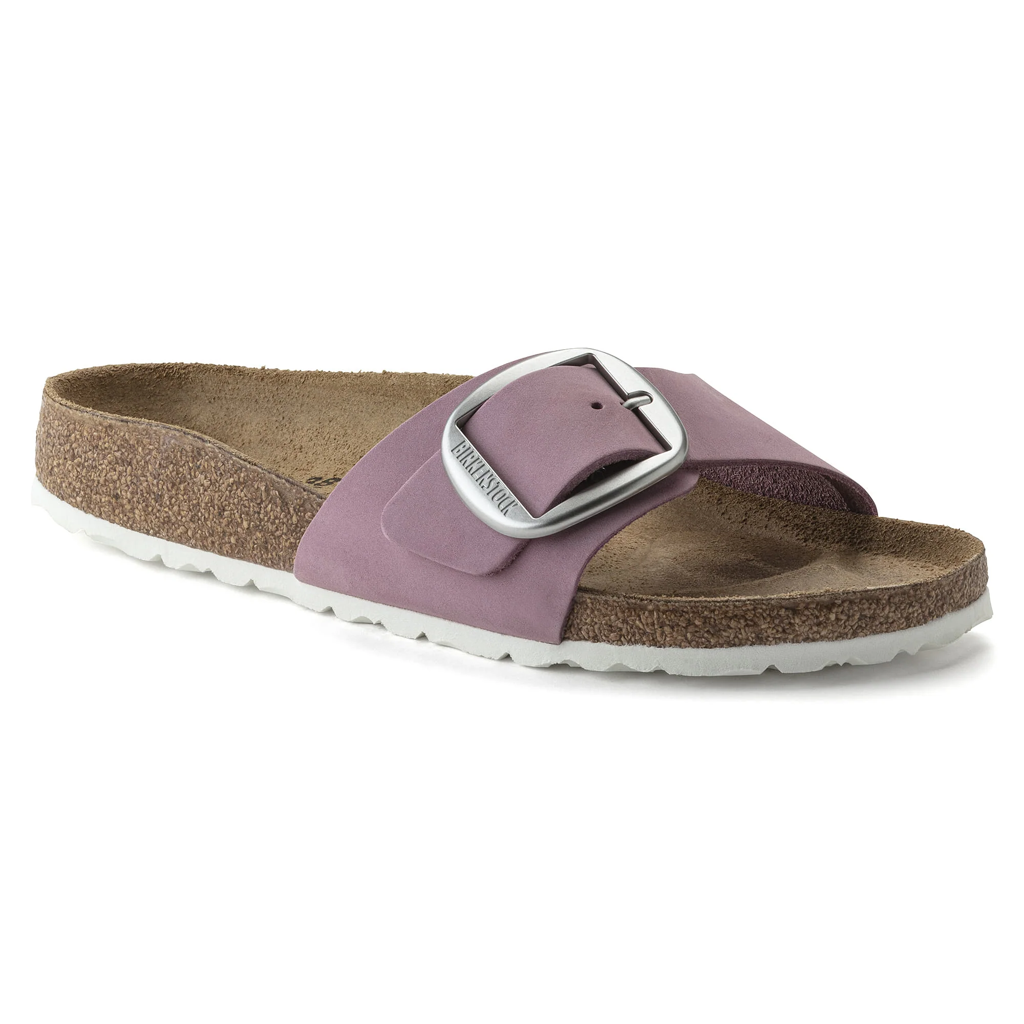 Madrid Big Buckle Nubuck Leather