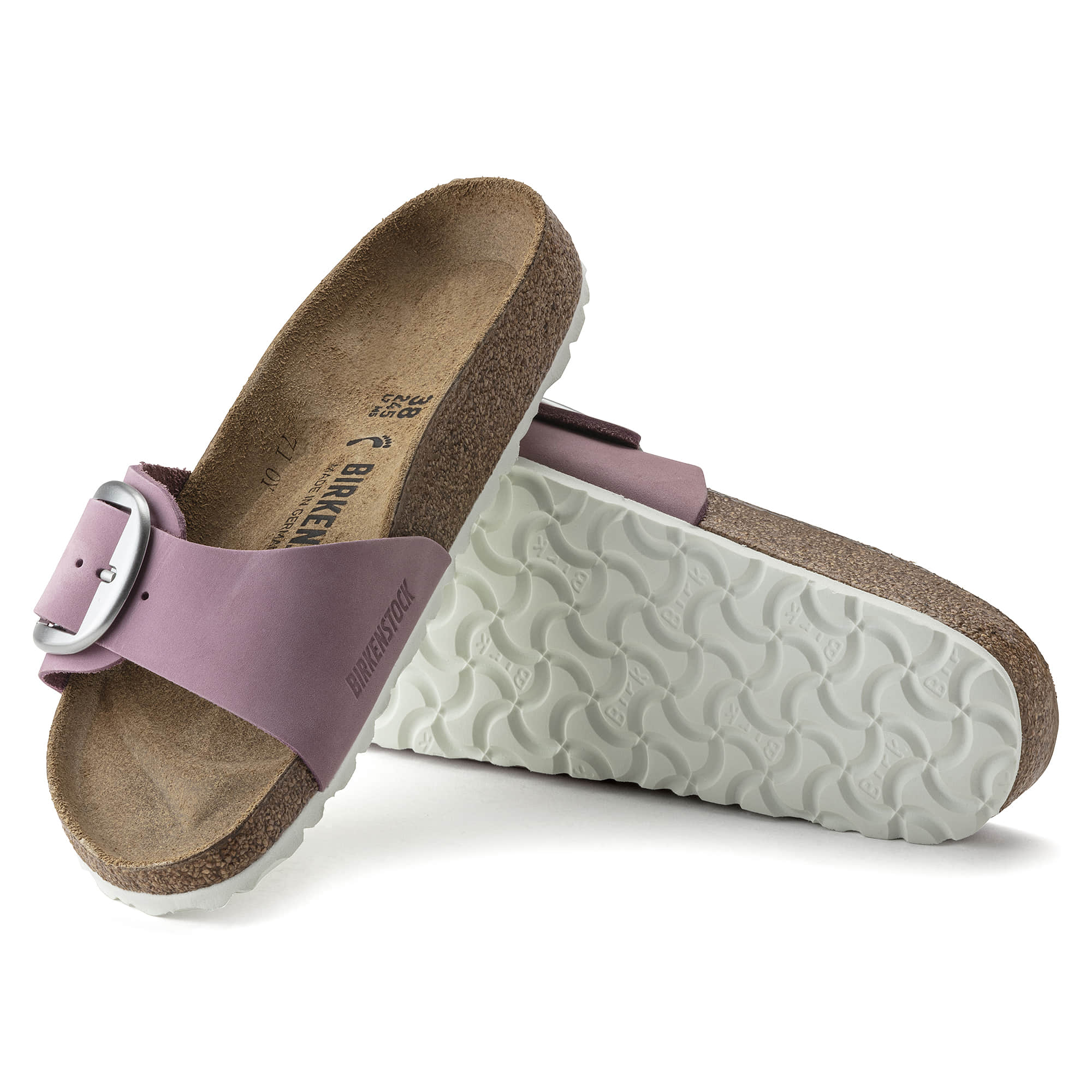 Madrid Big Buckle Nubuck Leather - Image 2