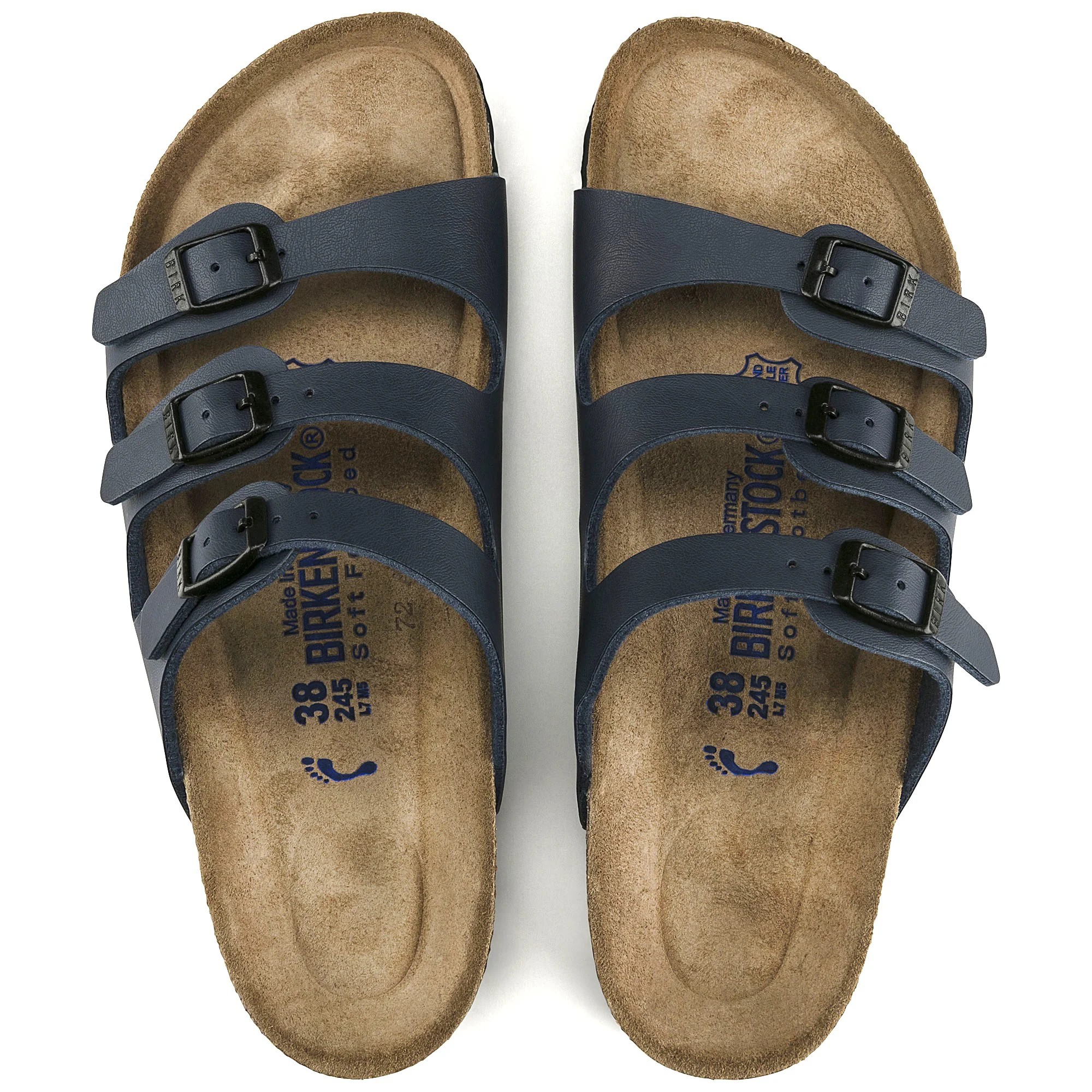 Florida Soft Footbed Birko-Flor blue - Image 2