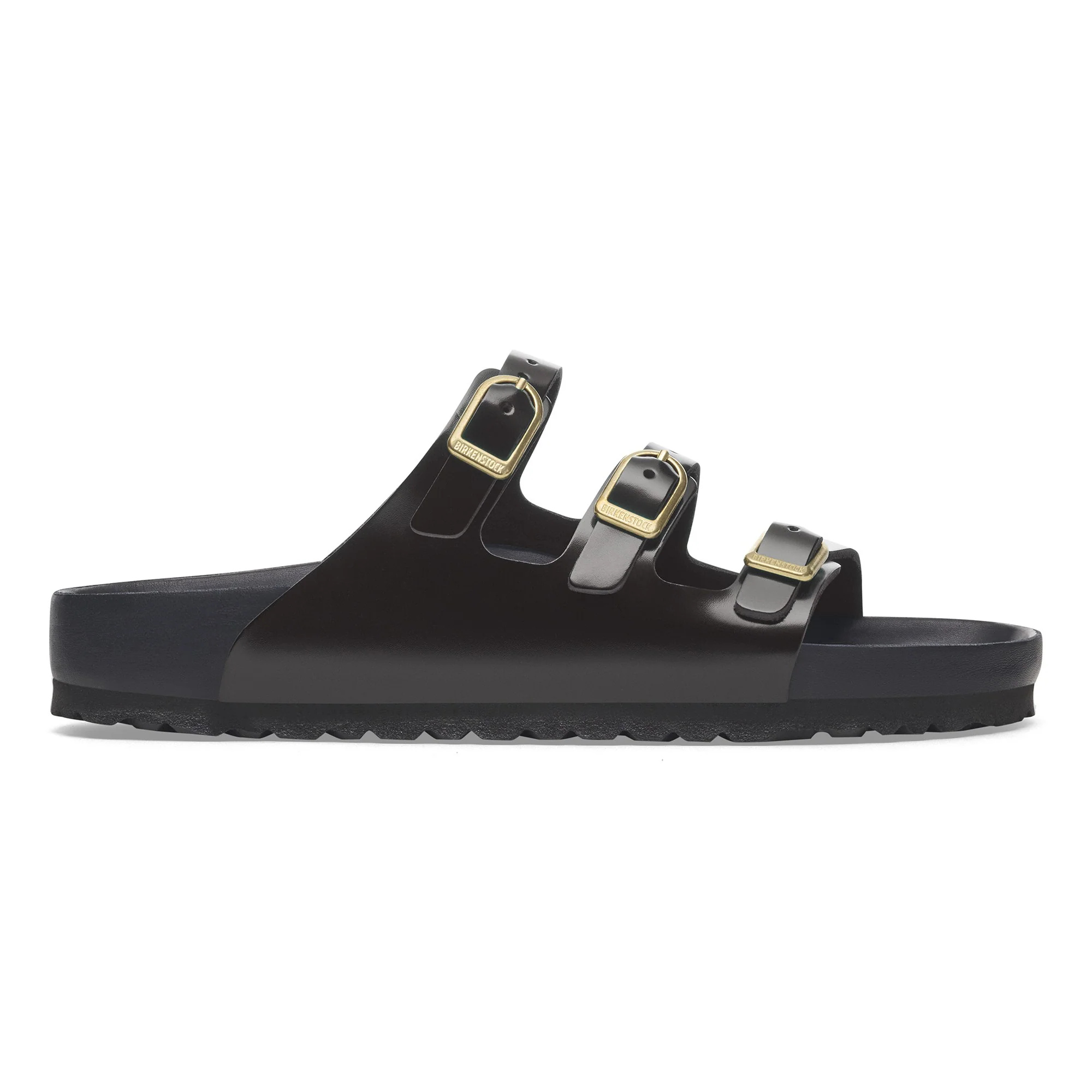 Florida Fresh Natural Leather Patent High-Shine Black - Image 3
