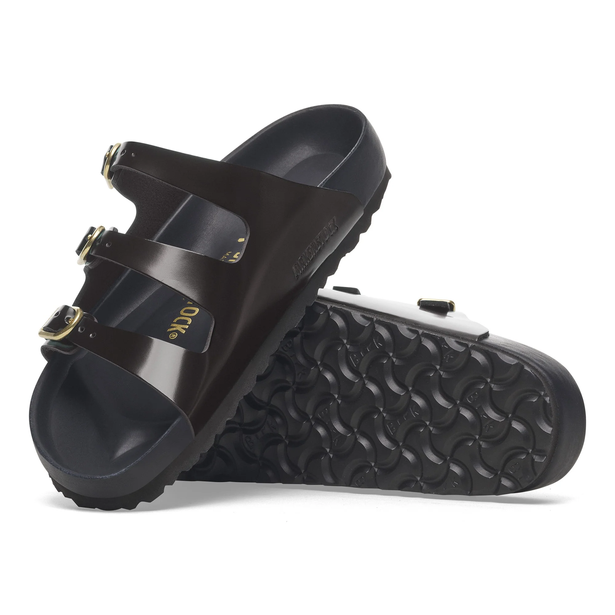 Florida Fresh Natural Leather Patent High-Shine Black - Image 4