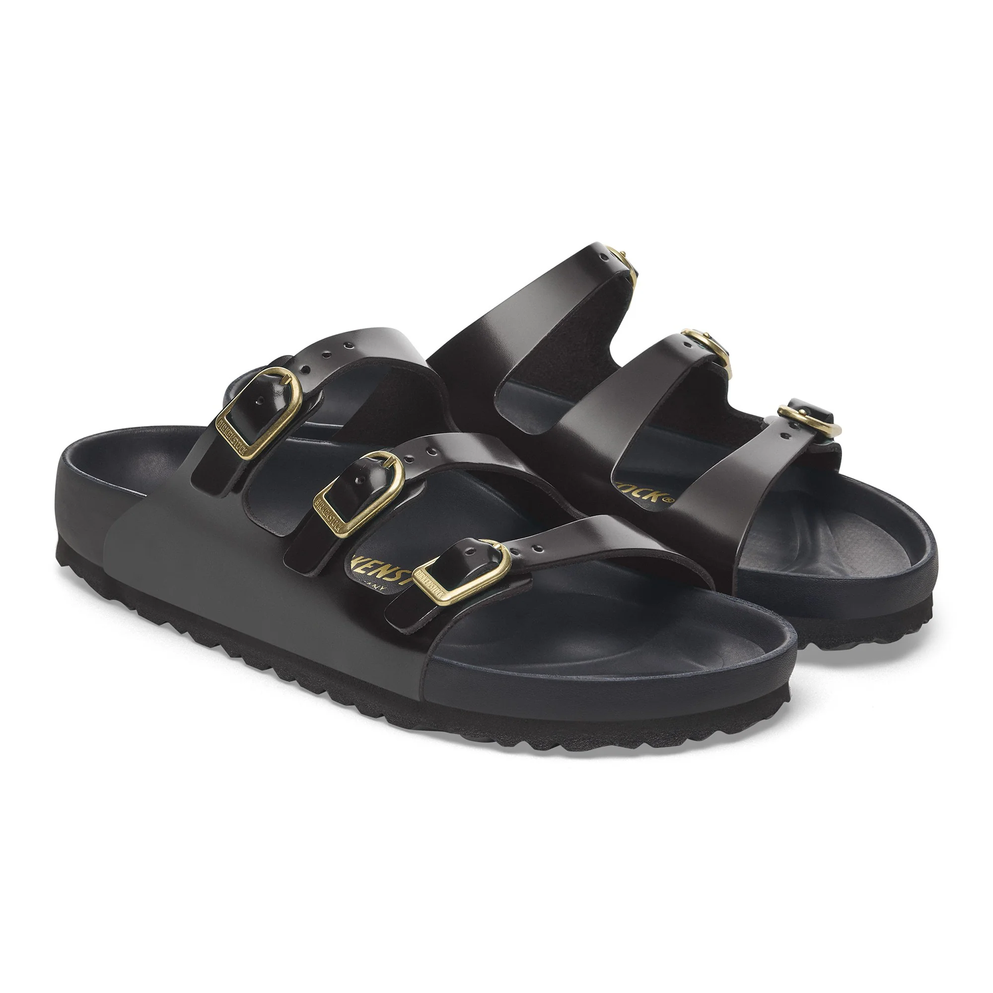 Florida Fresh Natural Leather Patent High-Shine Black - Image 5
