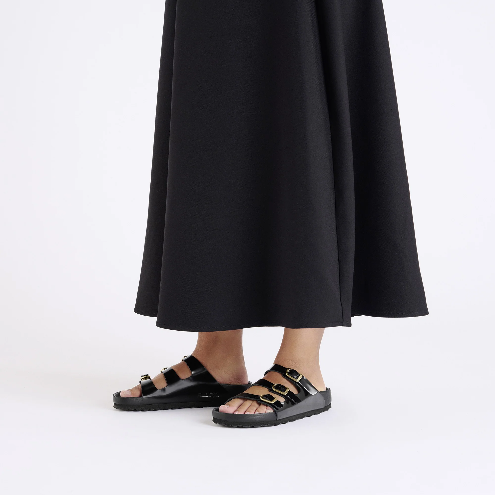 Florida Fresh Natural Leather Patent High-Shine Black - Image 7
