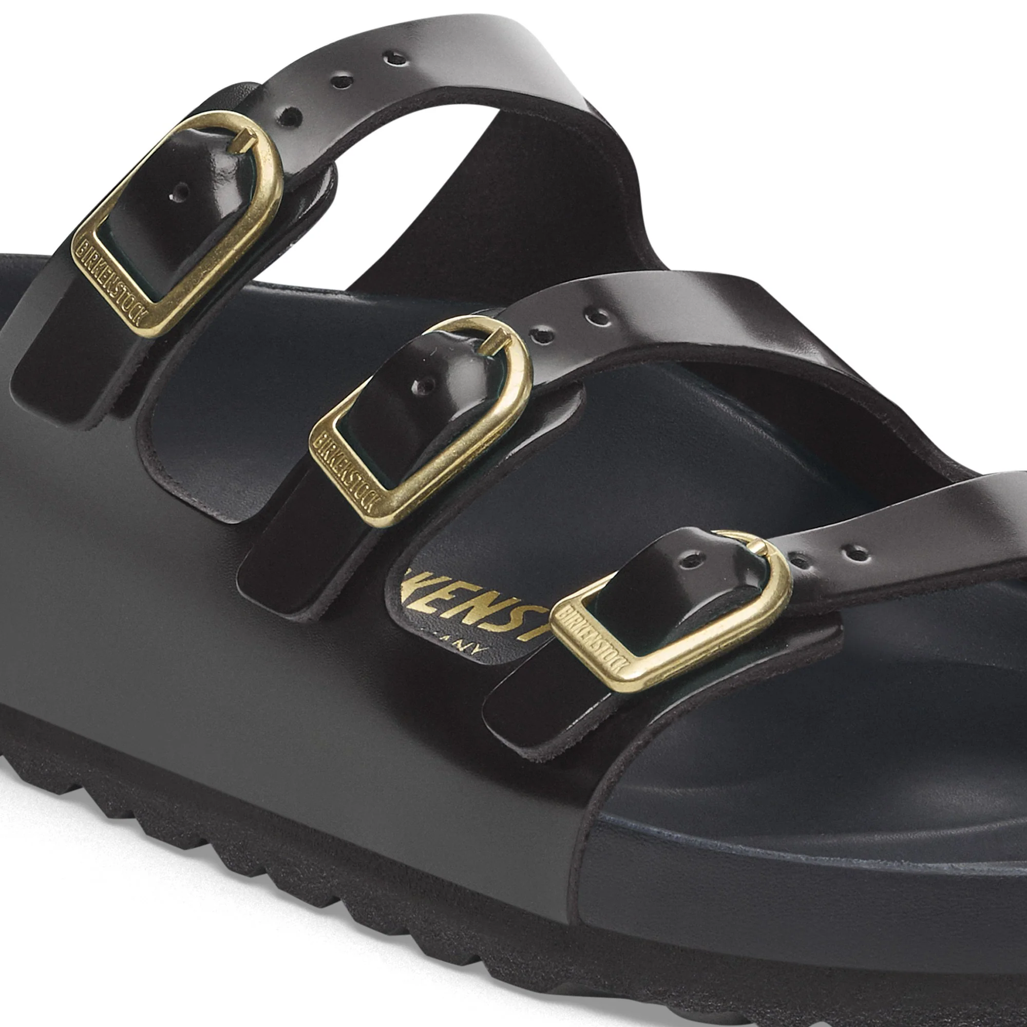 Florida Fresh Natural Leather Patent High-Shine Black - Image 8