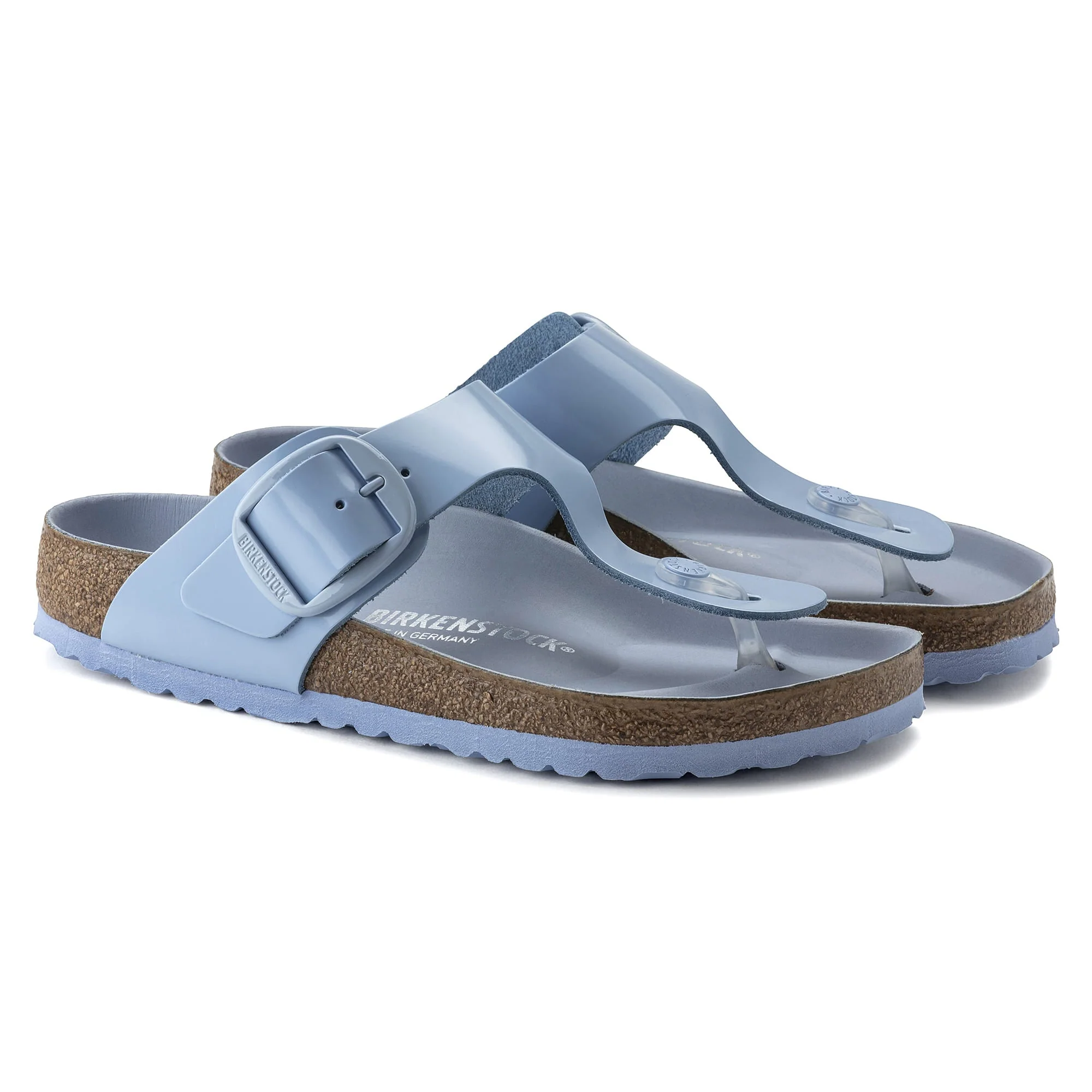 Gizeh Big Buckle Natural Leather Patent - Image 4