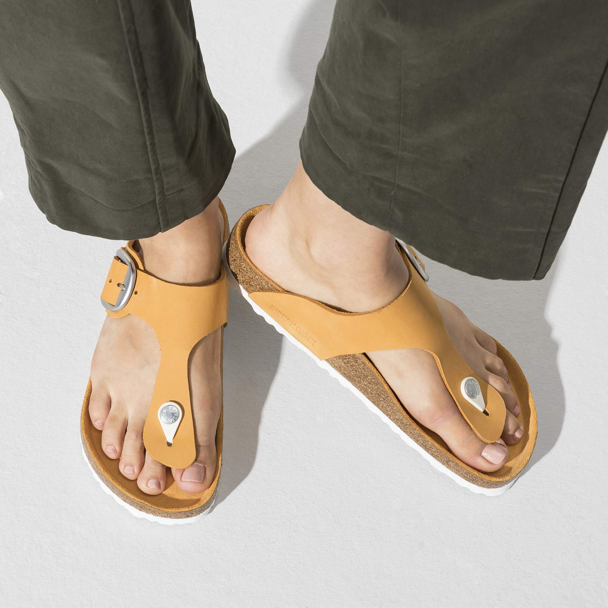 Gizeh Big Buckle Nubuck Leather - Image 8