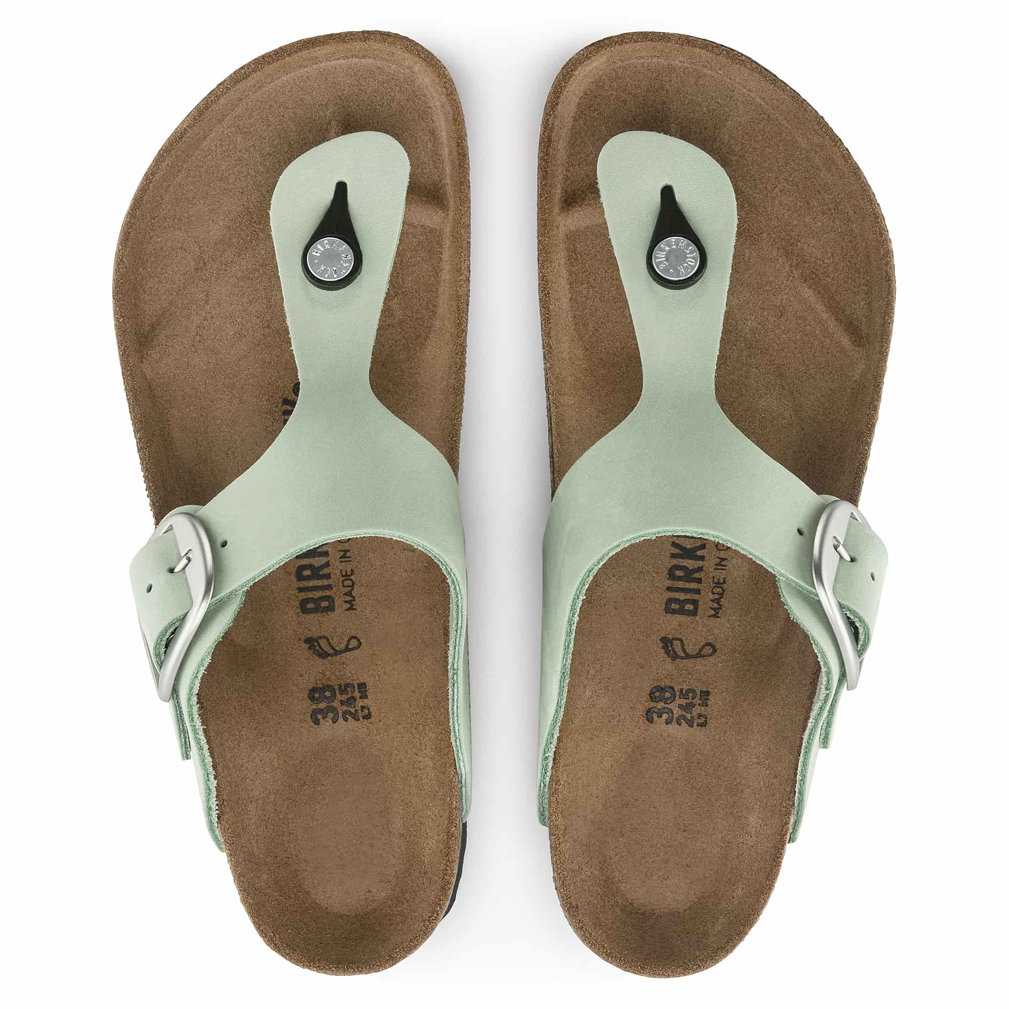 Gizeh Big Buckle Nubuck Leather - Image 3
