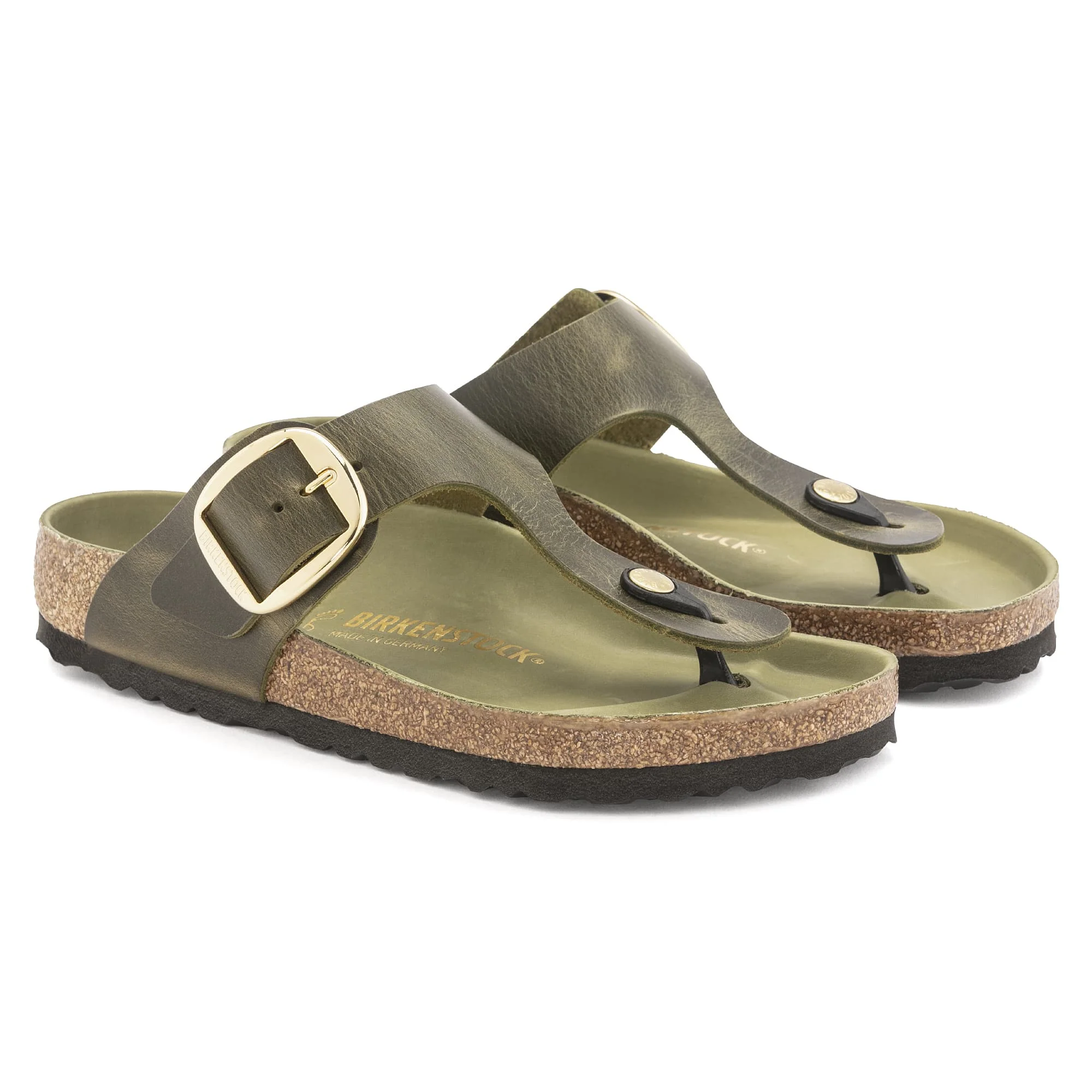 Gizeh Big Buckle Oiled Nubuck Leather - Image 4