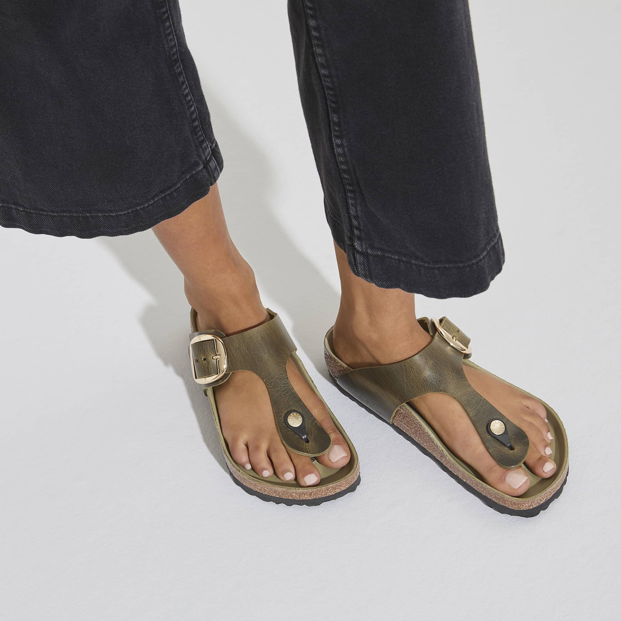 Gizeh Big Buckle Oiled Nubuck Leather - Image 8