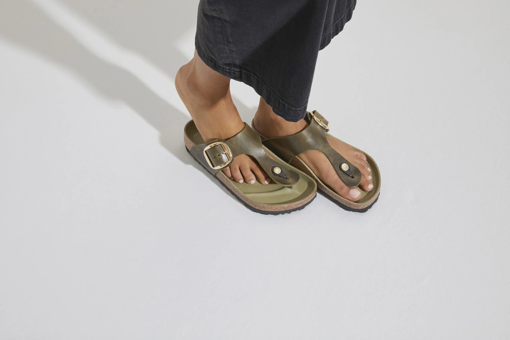 Gizeh Big Buckle Oiled Nubuck Leather - Image 9