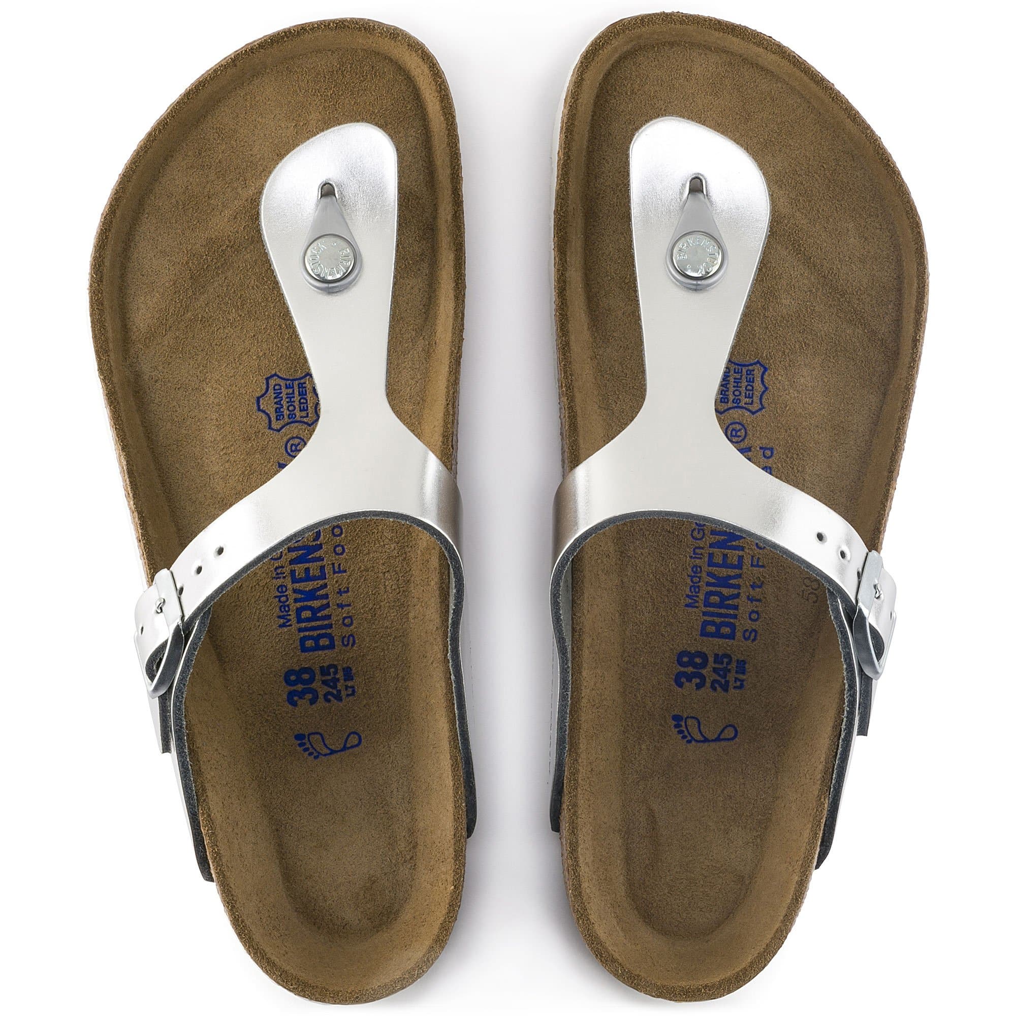 Gizeh Soft Footbed Natural Leather - Image 3