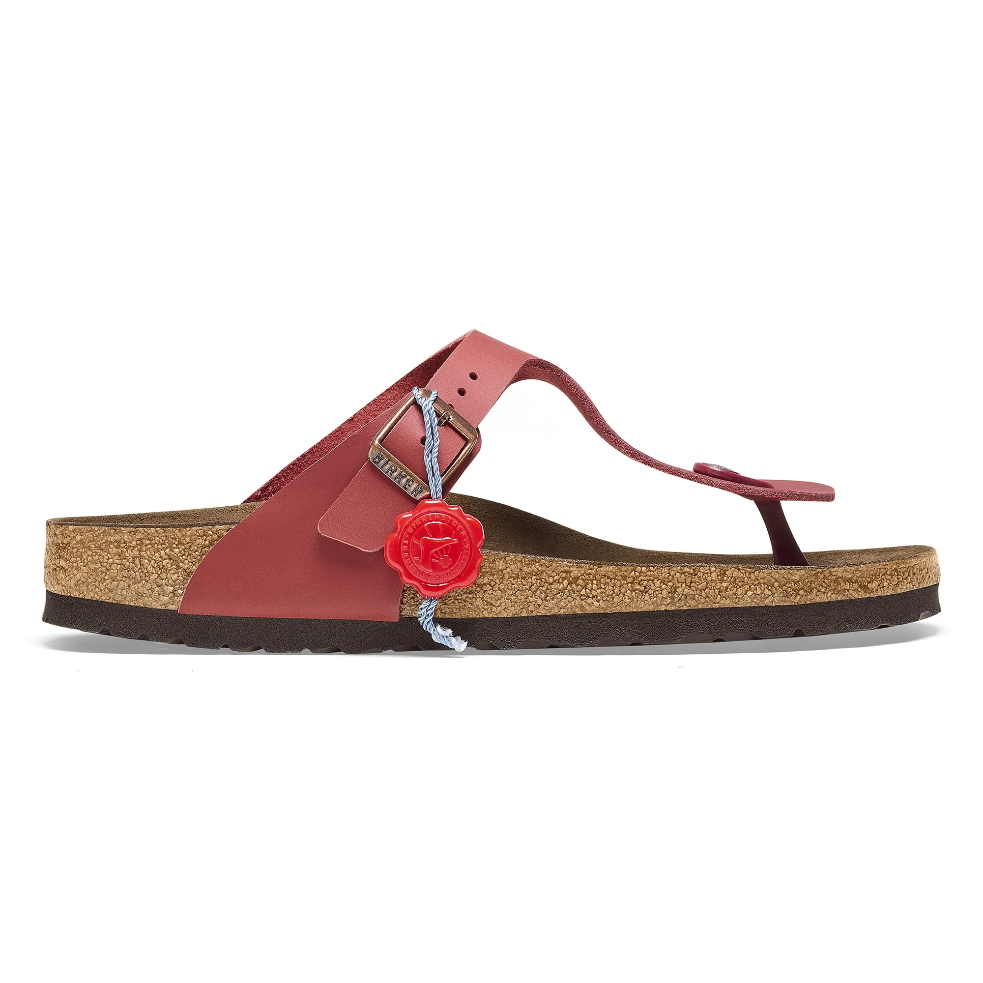 Gizeh 1983 Natural Leather Dark Red + Socke - Image 7
