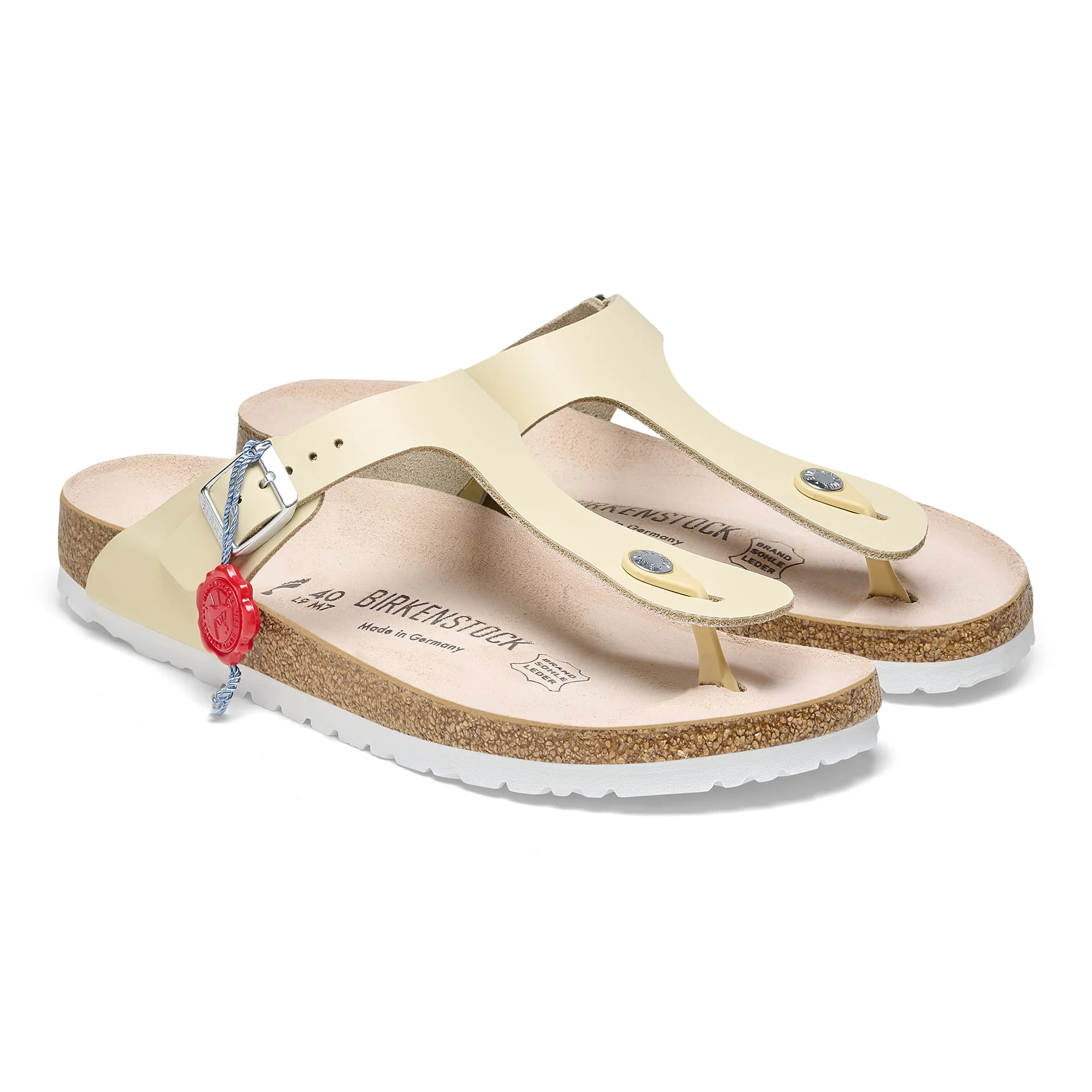 Gizeh 1983 Natural Leather Beige + Socke - Image 3