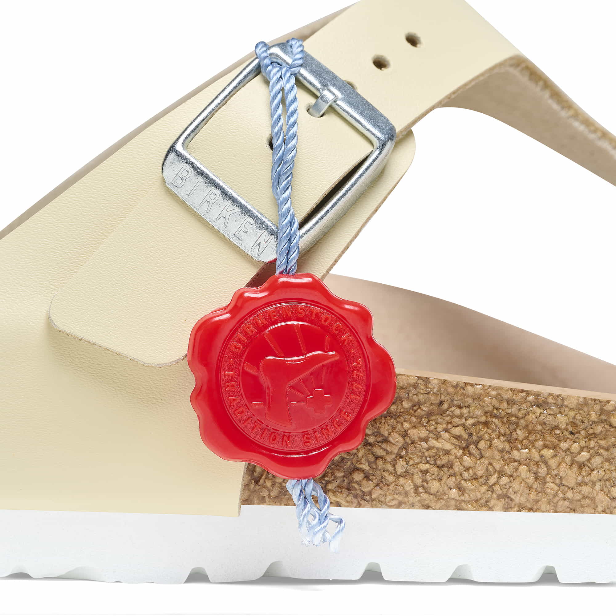 Gizeh 1983 Natural Leather Beige + Socke - Image 9