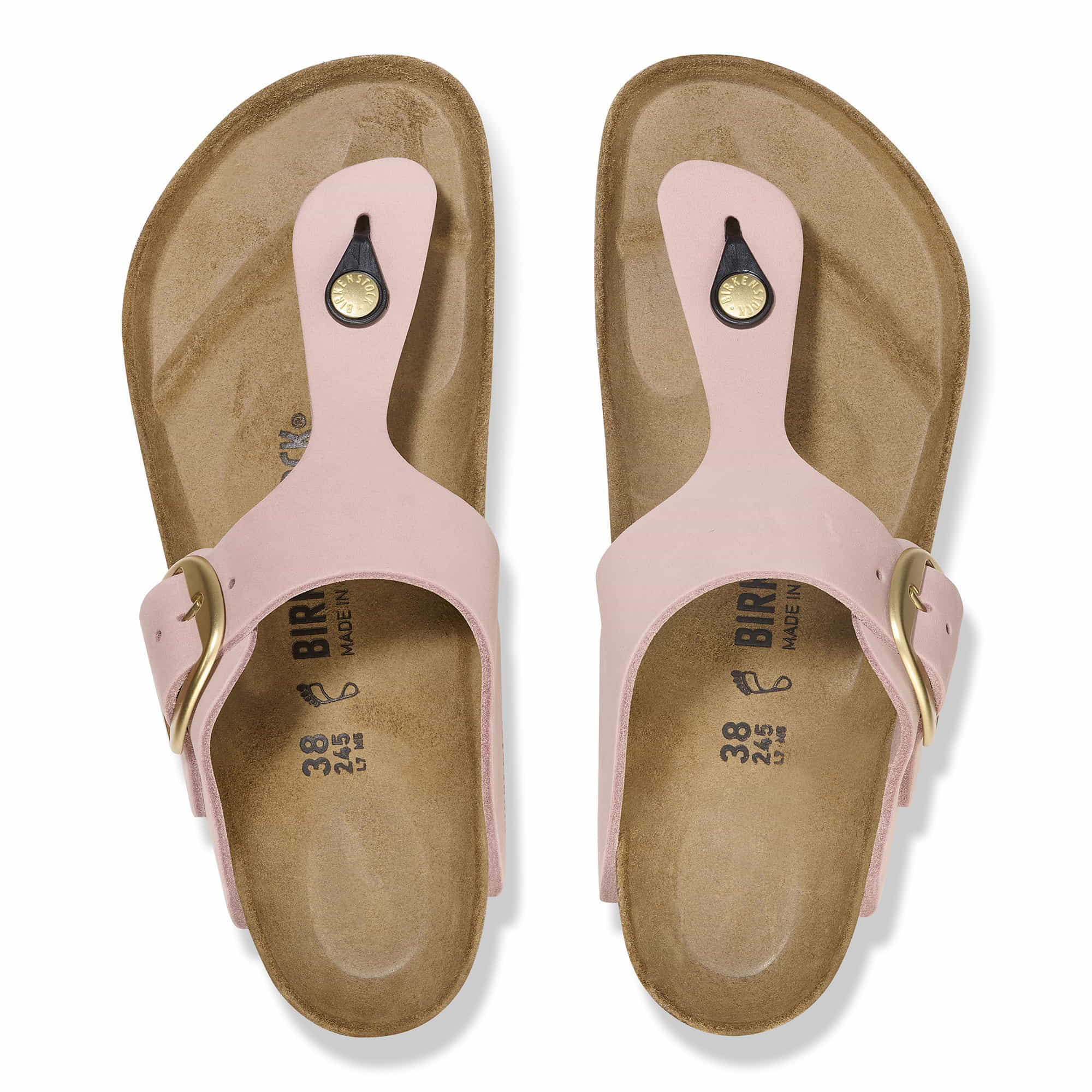 Gizeh Big Buckle Nubuck Leather - Image 4