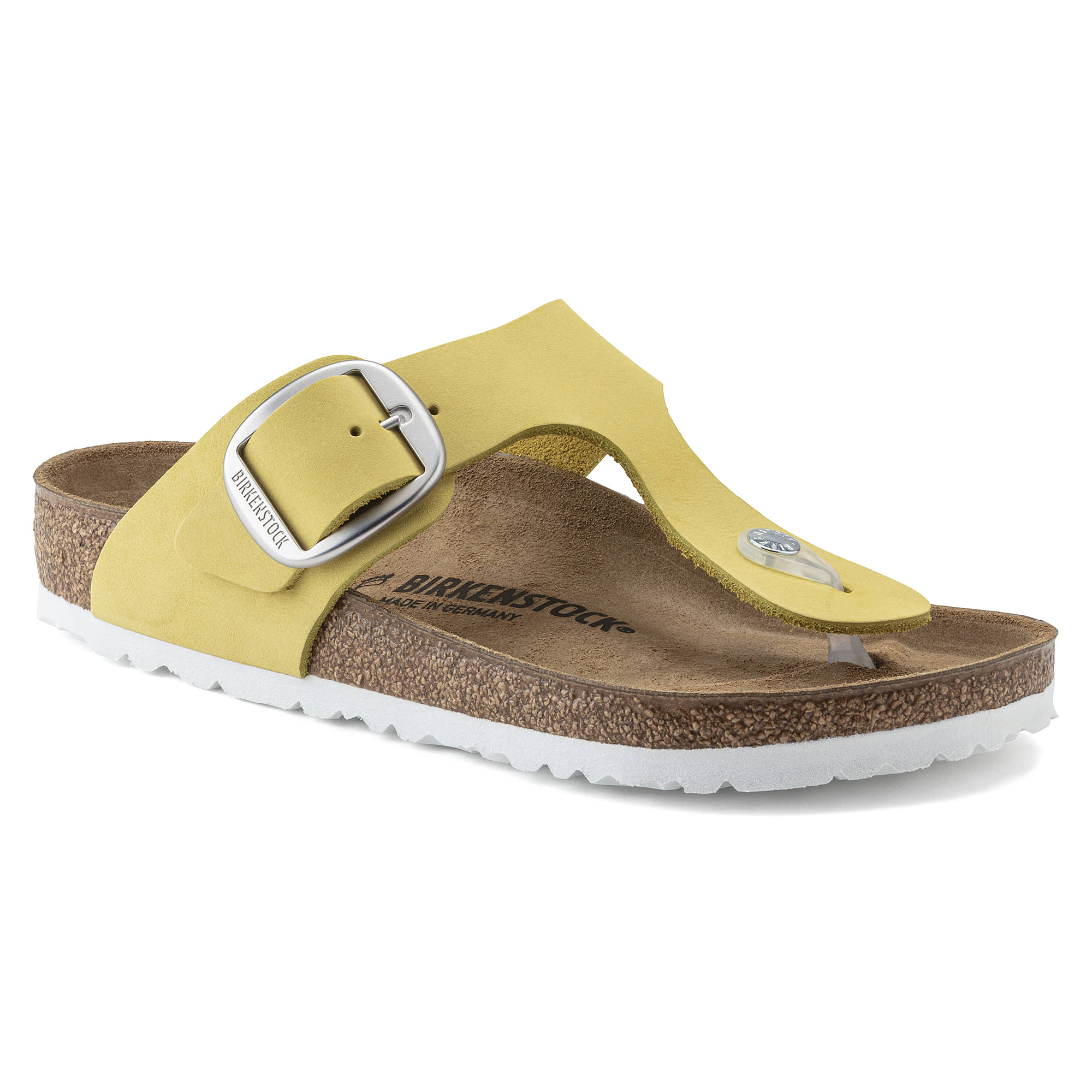 Gizeh Big Buckle Nubuck Leather