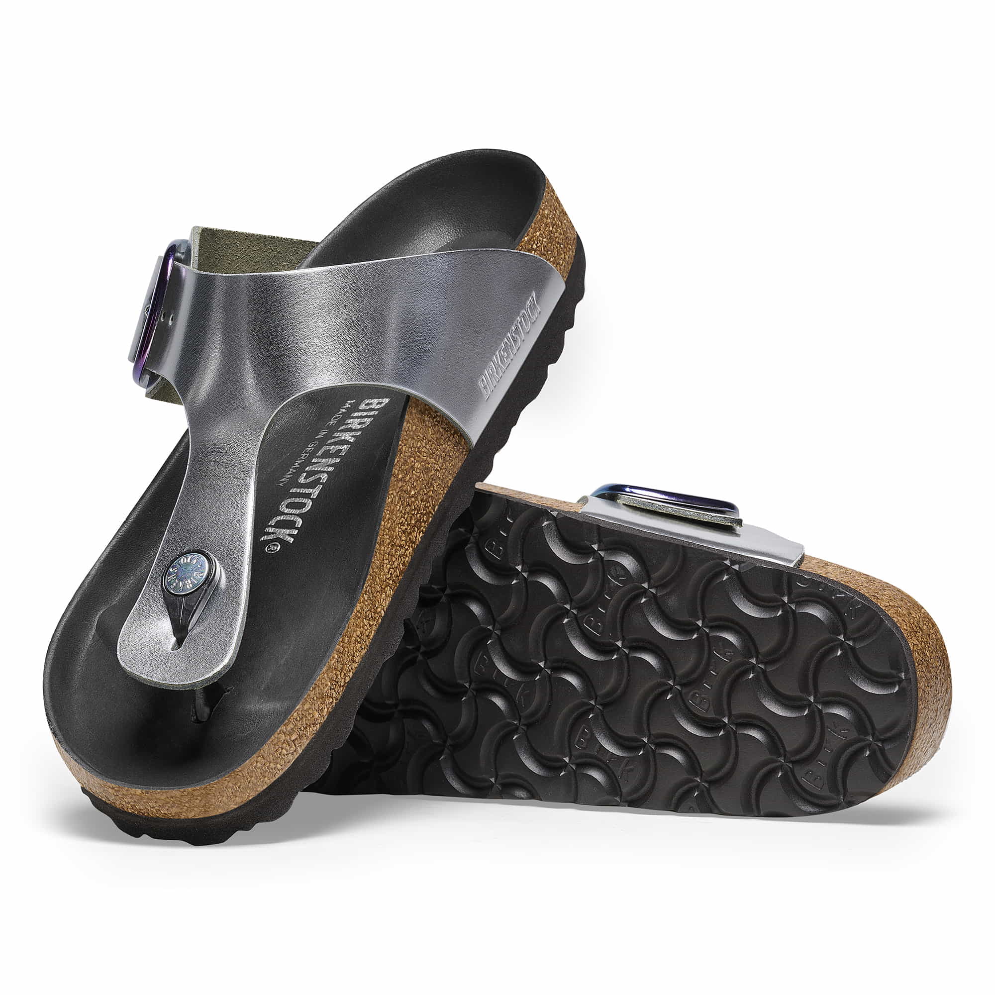 Gizeh Big Buckle Natural Leather - Image 2