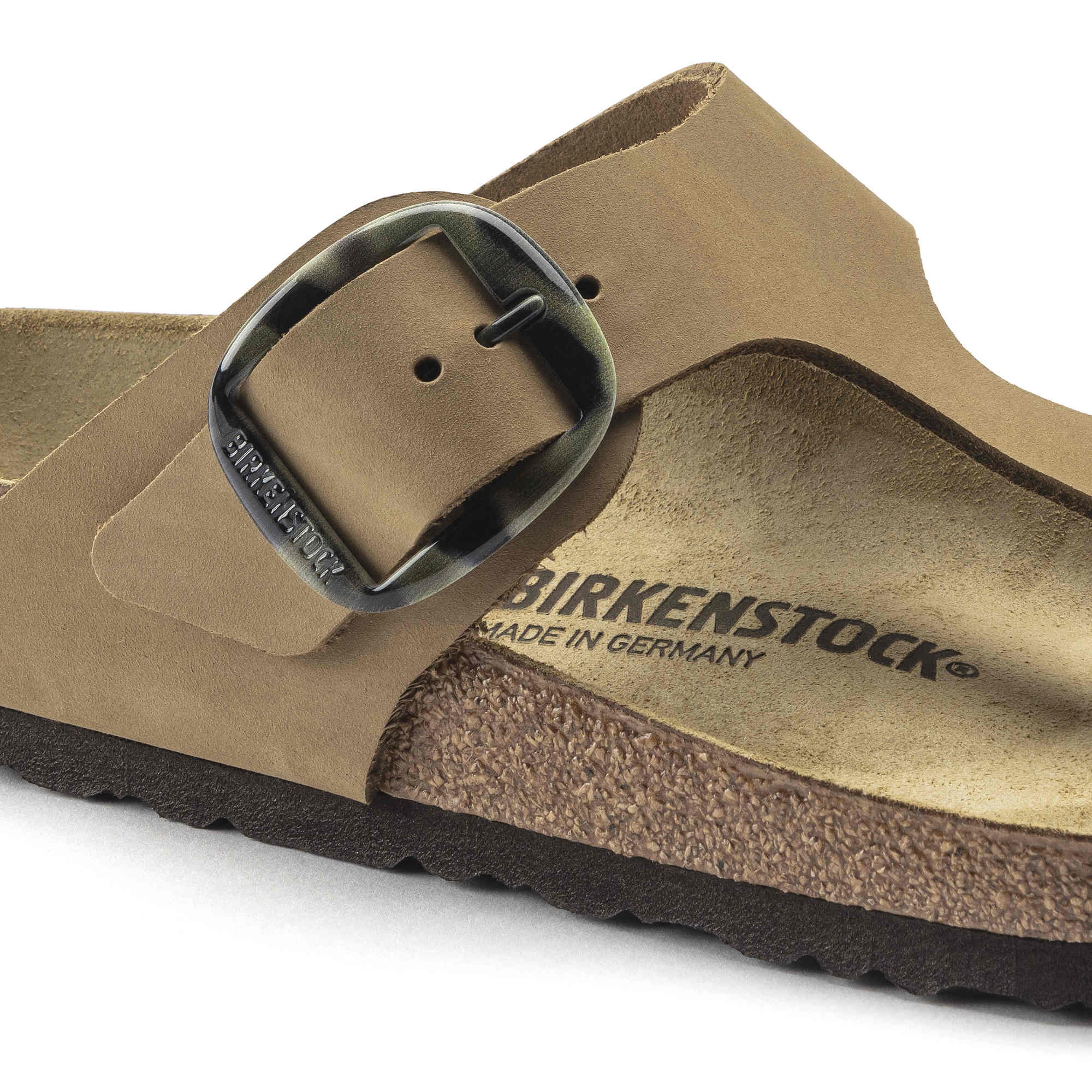 Gizeh Big Buckle Nubuck Leather - Image 6