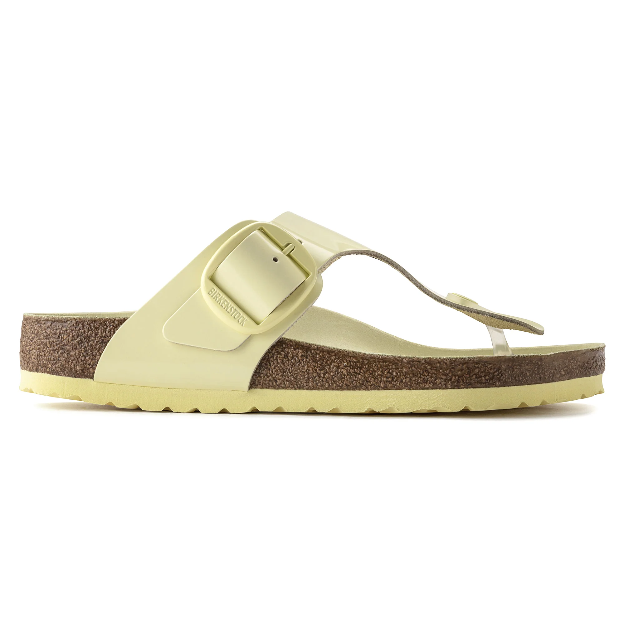 Gizeh Big Buckle Natural Leather Patent - Image 5