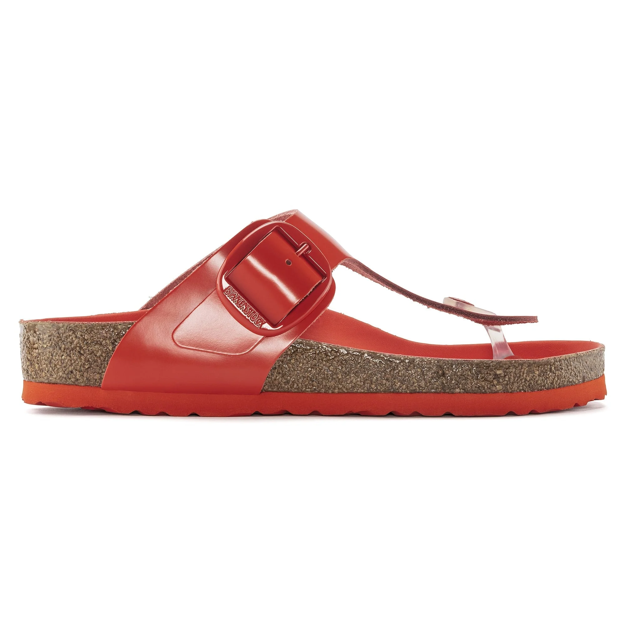 Gizeh Big Buckle Natural Leather Patent - Image 5