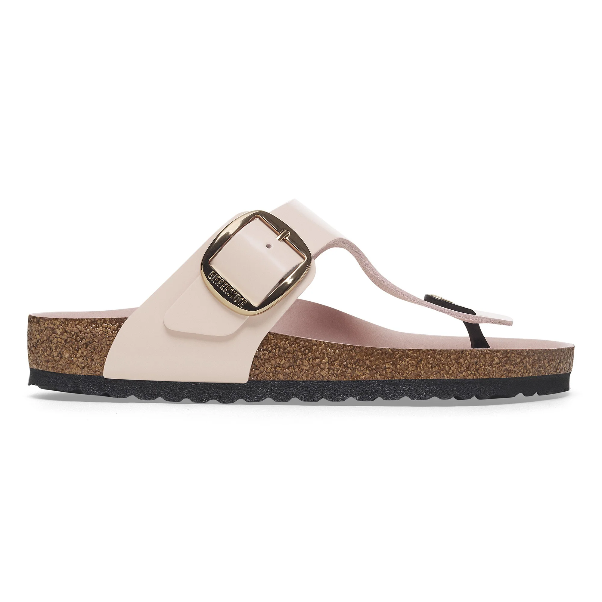 Gizeh Big Buckle Natural Leather Patent - Image 4